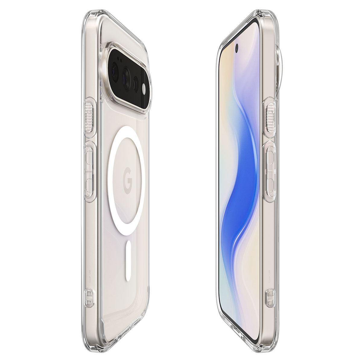 Spigen Ultra Hybrid MagSafe, clear white - Google Pixel 11 Pro (7)