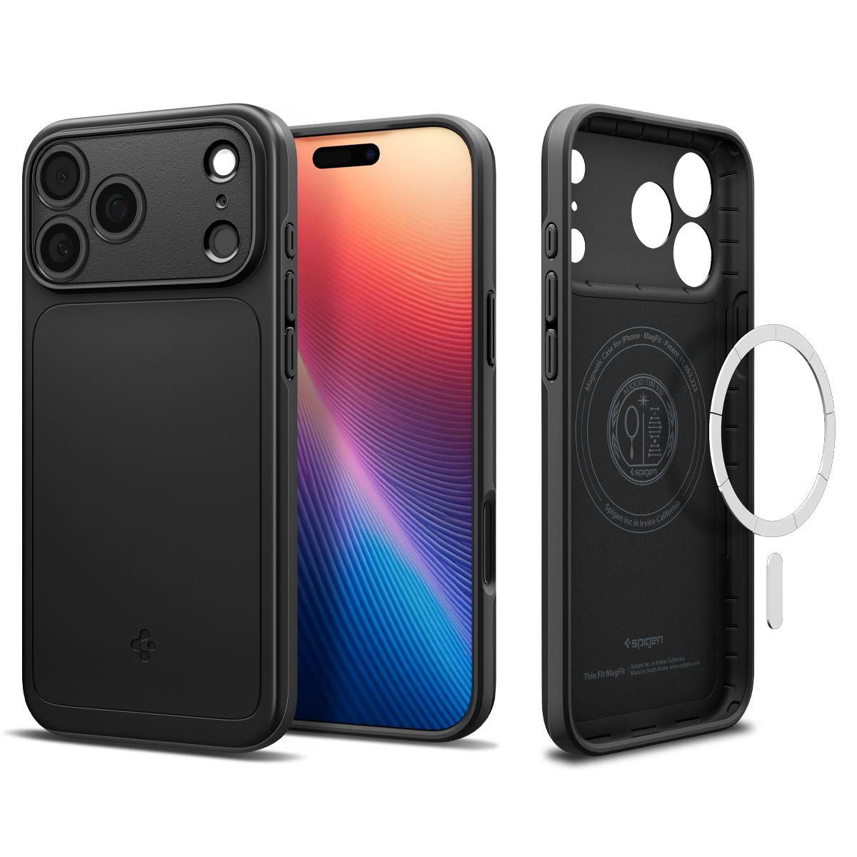 Spigen Thin Fit MagSafe, black - iPhone 17 Pro Max (1)