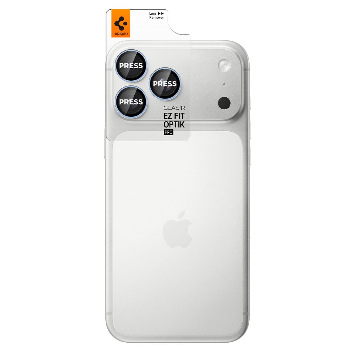 Spigen Glass tR EZ Fit Optik Pro 2 Pack, light blue - iPhone 18 Pro Max/18 Pro (2)