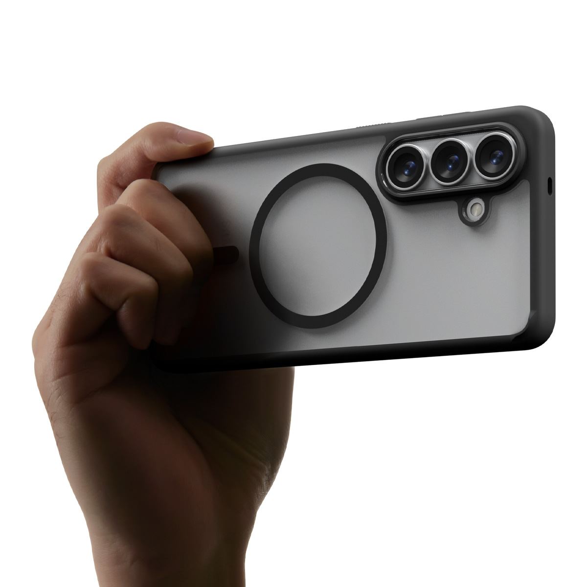 Spigen Ultra Hybrid MagSafe, matte black - Samsung Galaxy S26 (11)