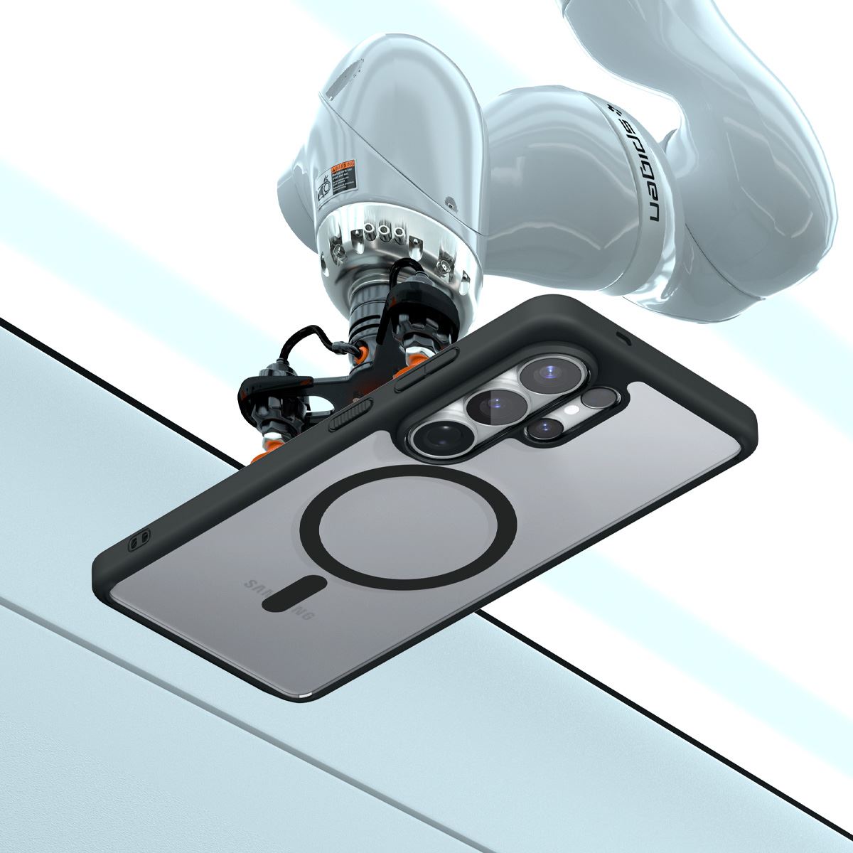 Spigen Ultra Hybrid MagSafe, matte black - Samsung Galaxy S26 Ultra (8)