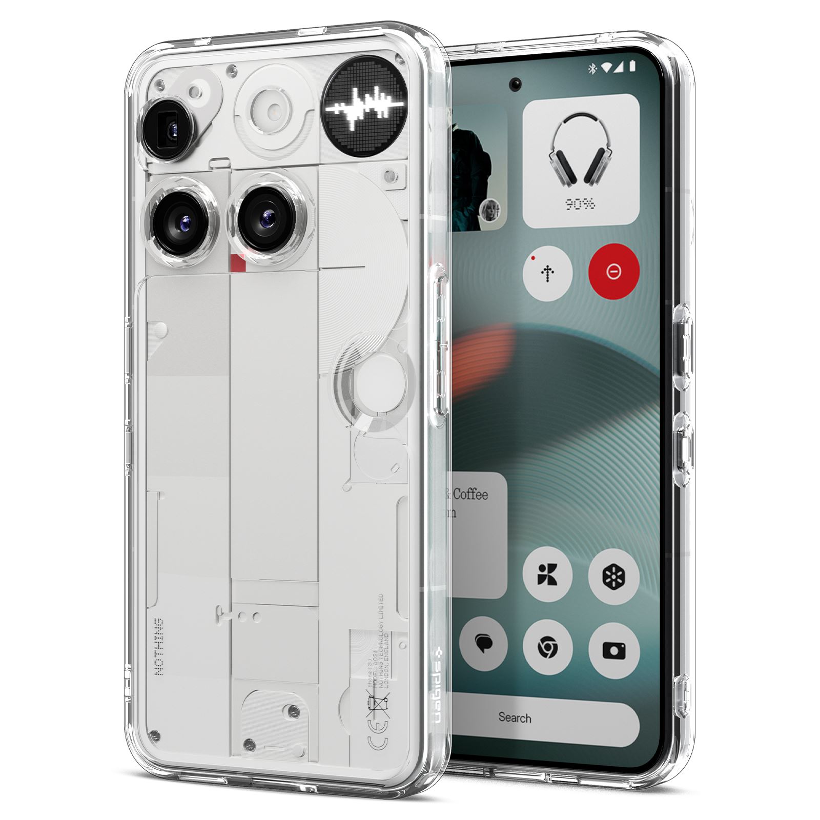 Spigen Ultra Hybrid, crystal clear - Nothing Phone (3)