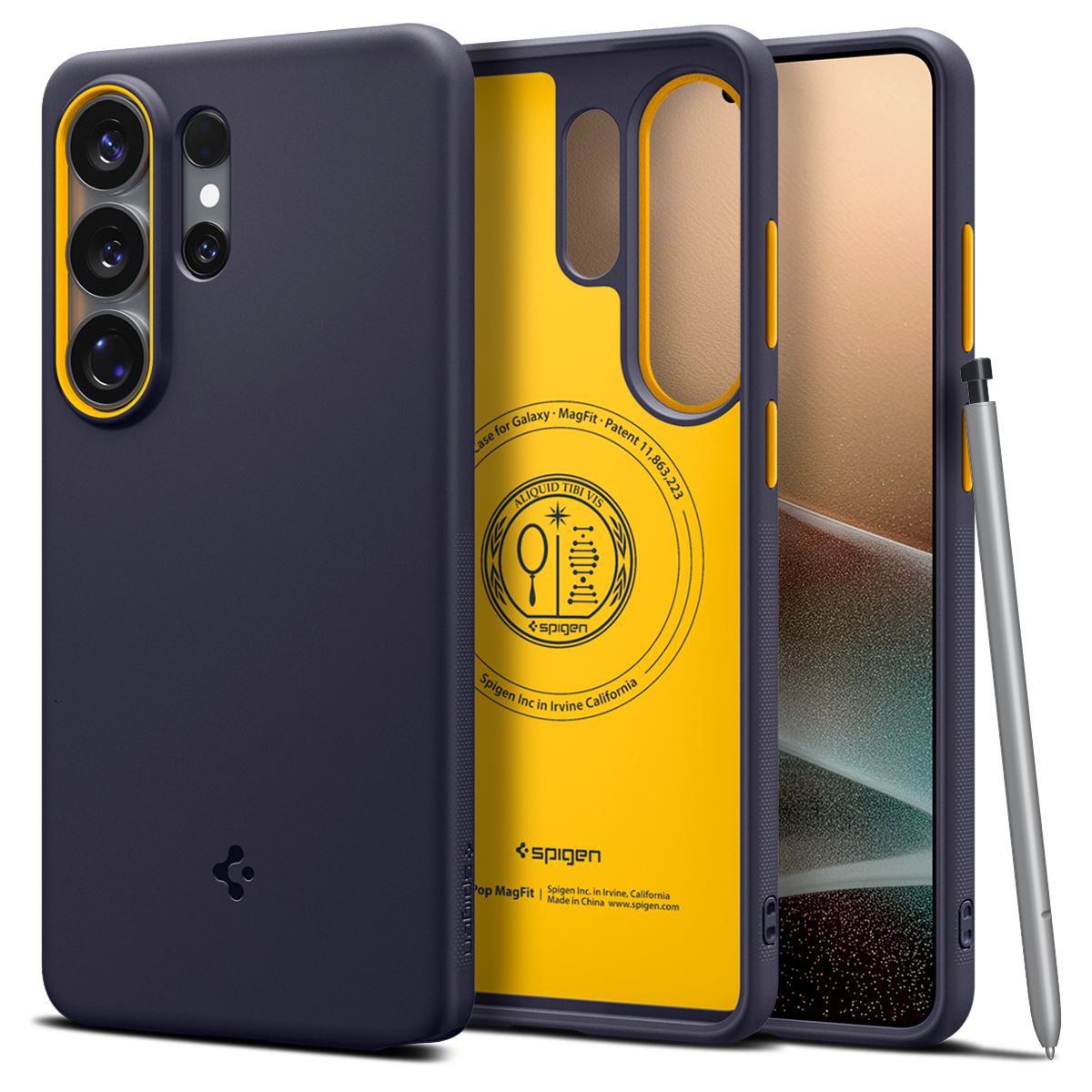 Spigen Nano Pop MagSafe, blueberry navy - Samsung Galaxy S26 Ultra (2)