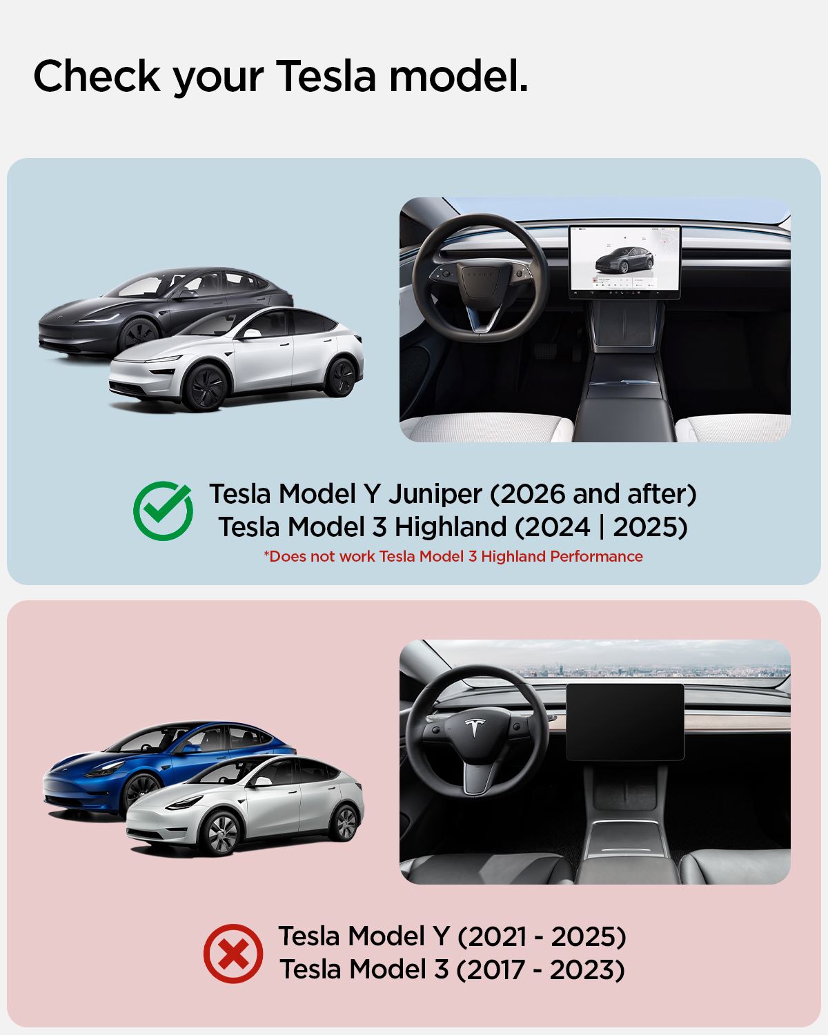 Spigen Tesla Air Freshener Adapter, black - Tesla Model 3 (2024)/Y(Juniper) (9)