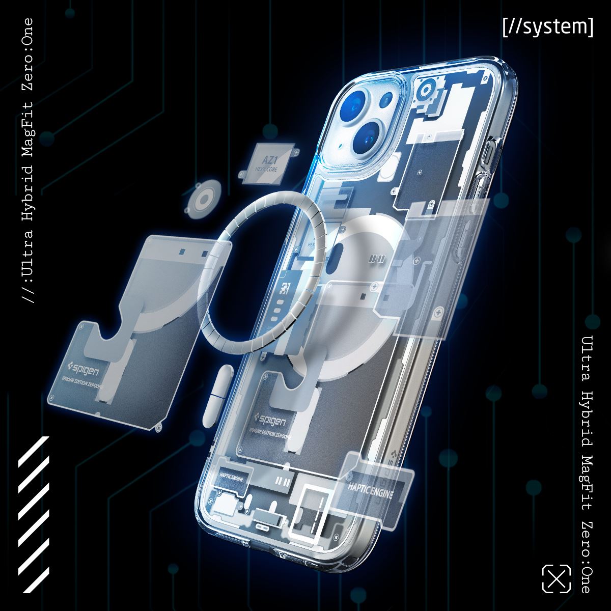 Spigen Ultra Hybrid MagSafe, zero one white - iPhone 15 Plus (11)