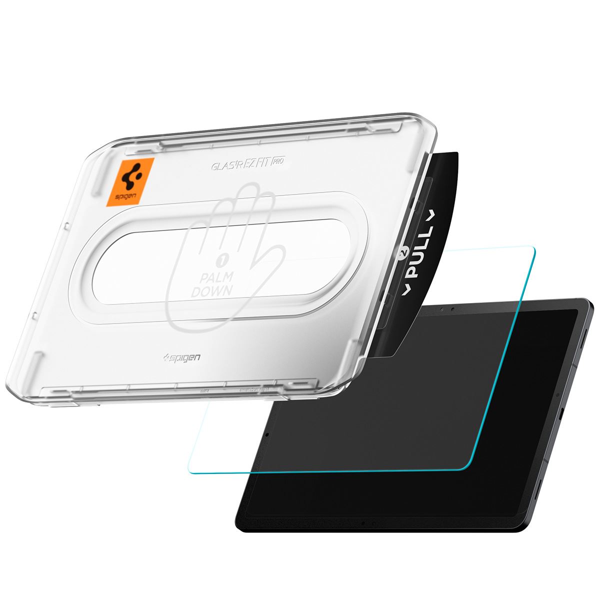 Spigen Glass tR EZ Fit Pro 1 Pack, transparency - Samsung Galaxy Tab S11 (6)
