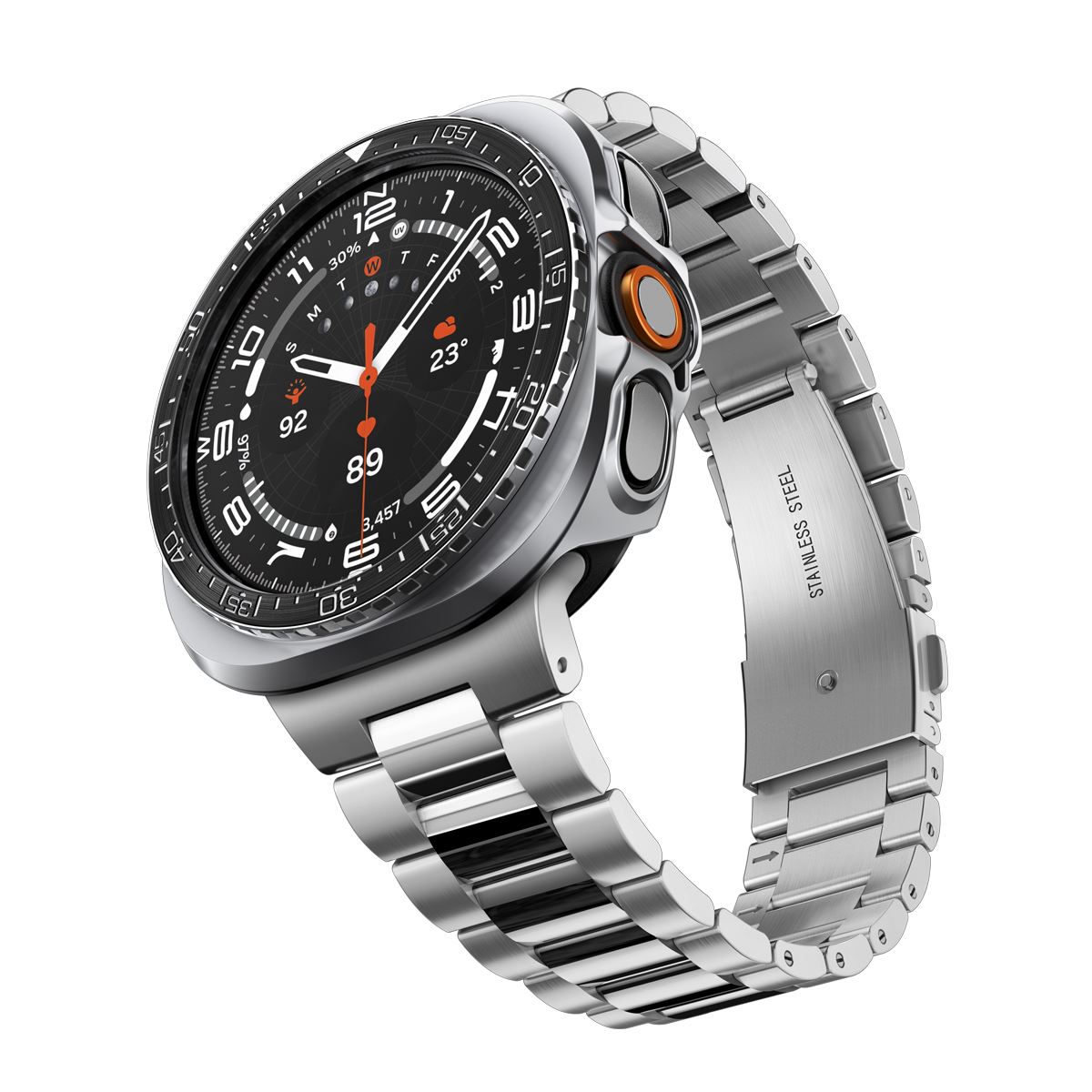 Spigen Bezel Tune Pro (Diver), black - Samsung Galaxy Watch Ultra 2 47mm (2)