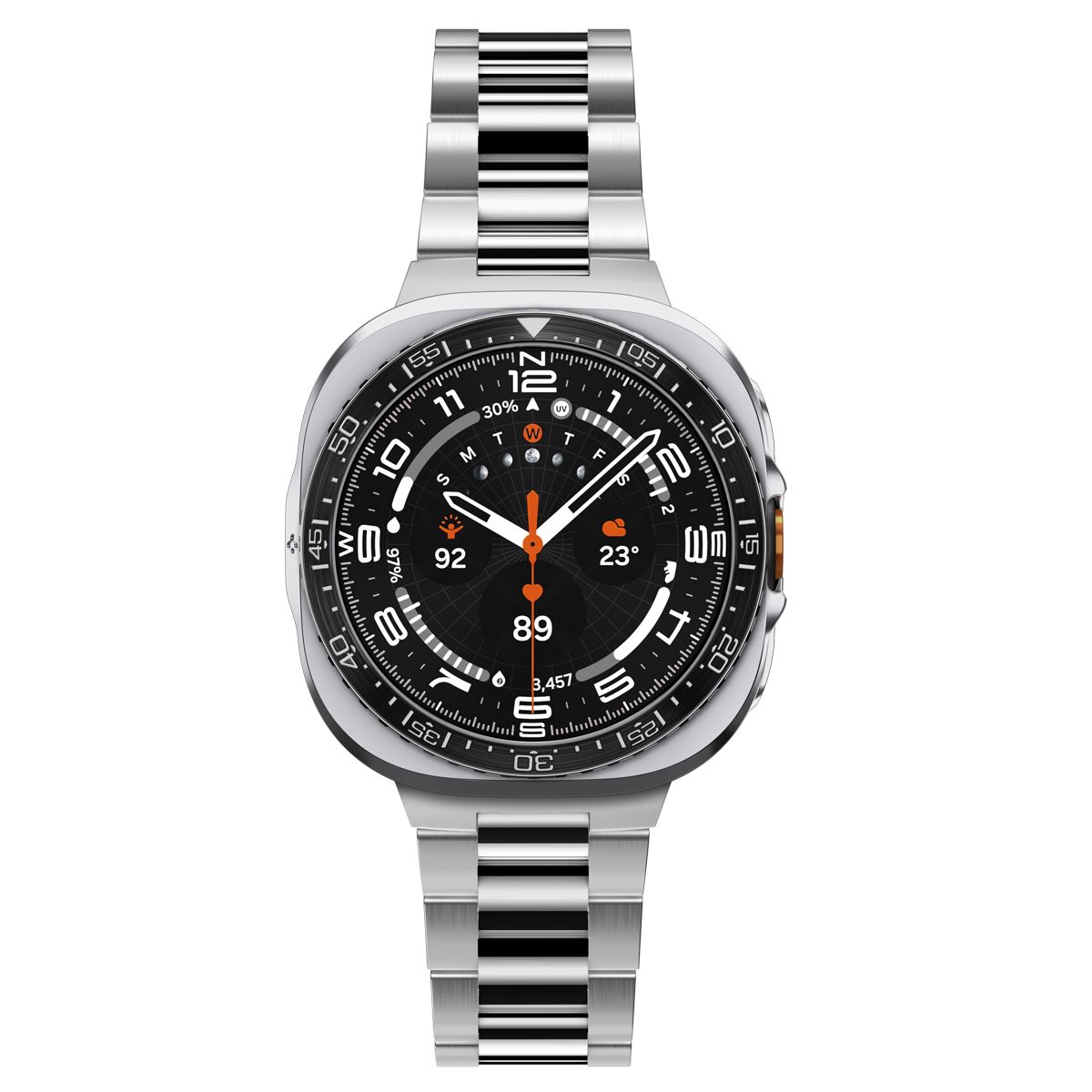 Spigen Bezel Tune Pro (Diver), black - Samsung Galaxy Watch Ultra 2 47mm (8)
