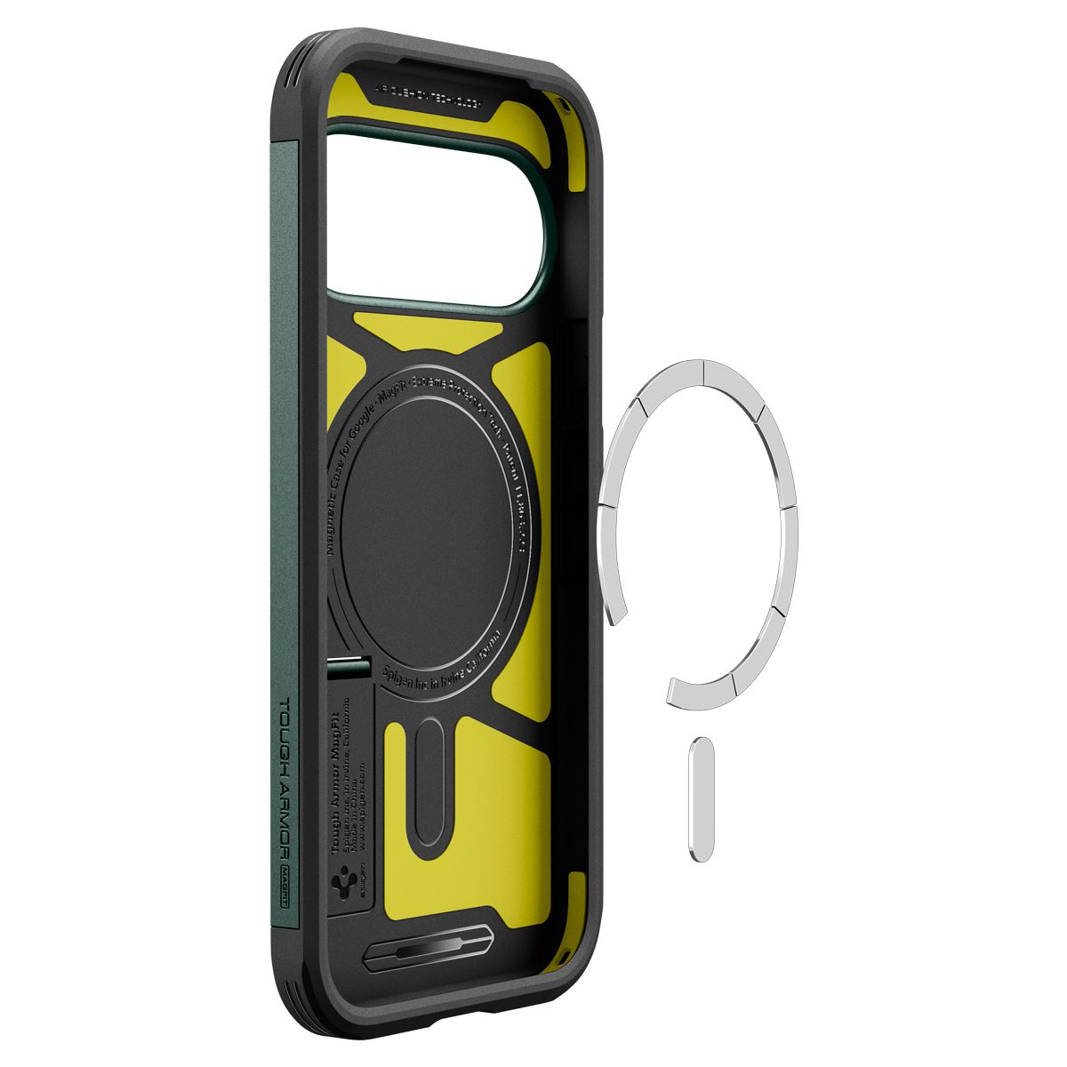 Spigen Tough Armor MagSafe, abyss green - Google Pixel 11 (10)