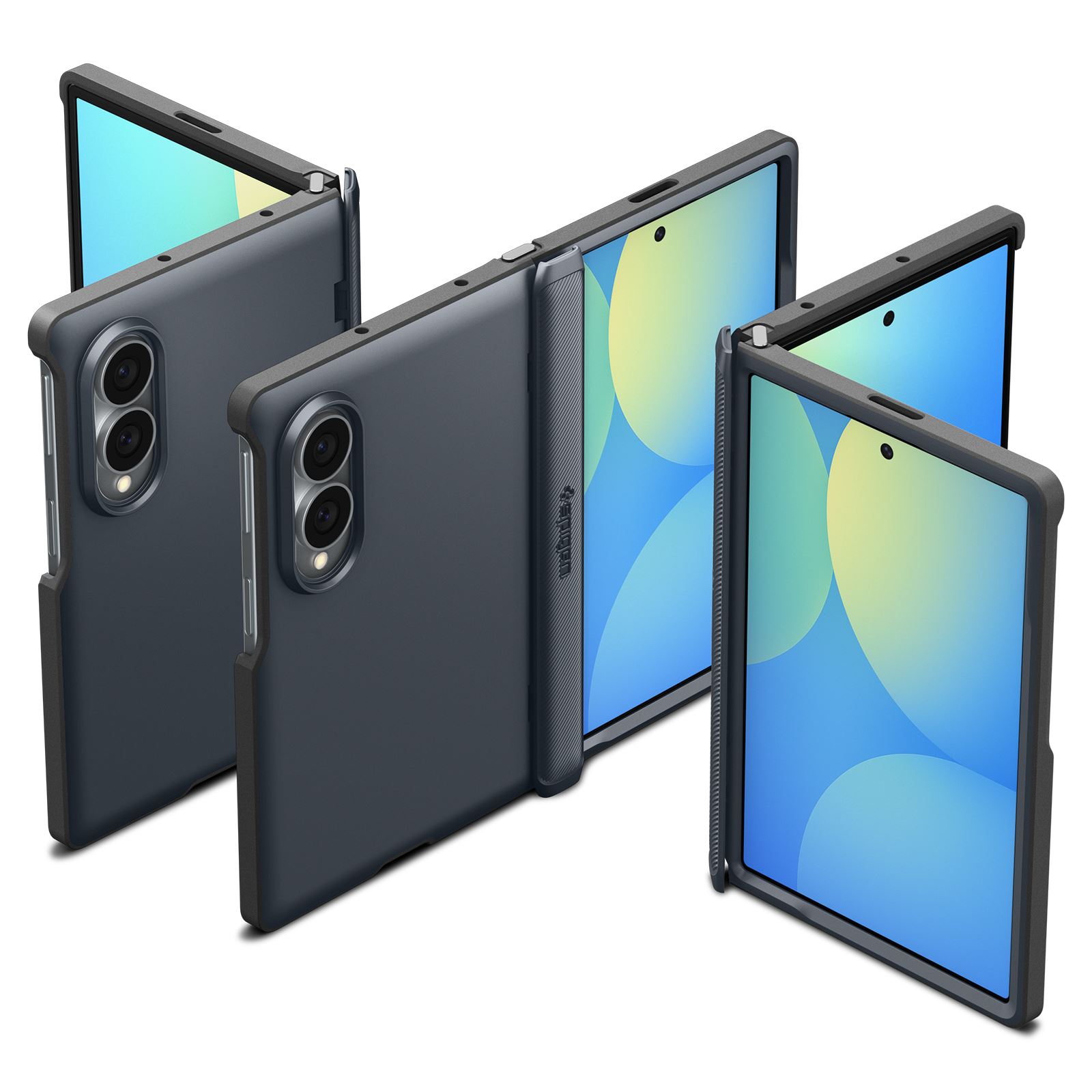 Spigen Slim Armor Pro MagSafe, metal slate - Samsung Galaxy Z Fold8 (12)