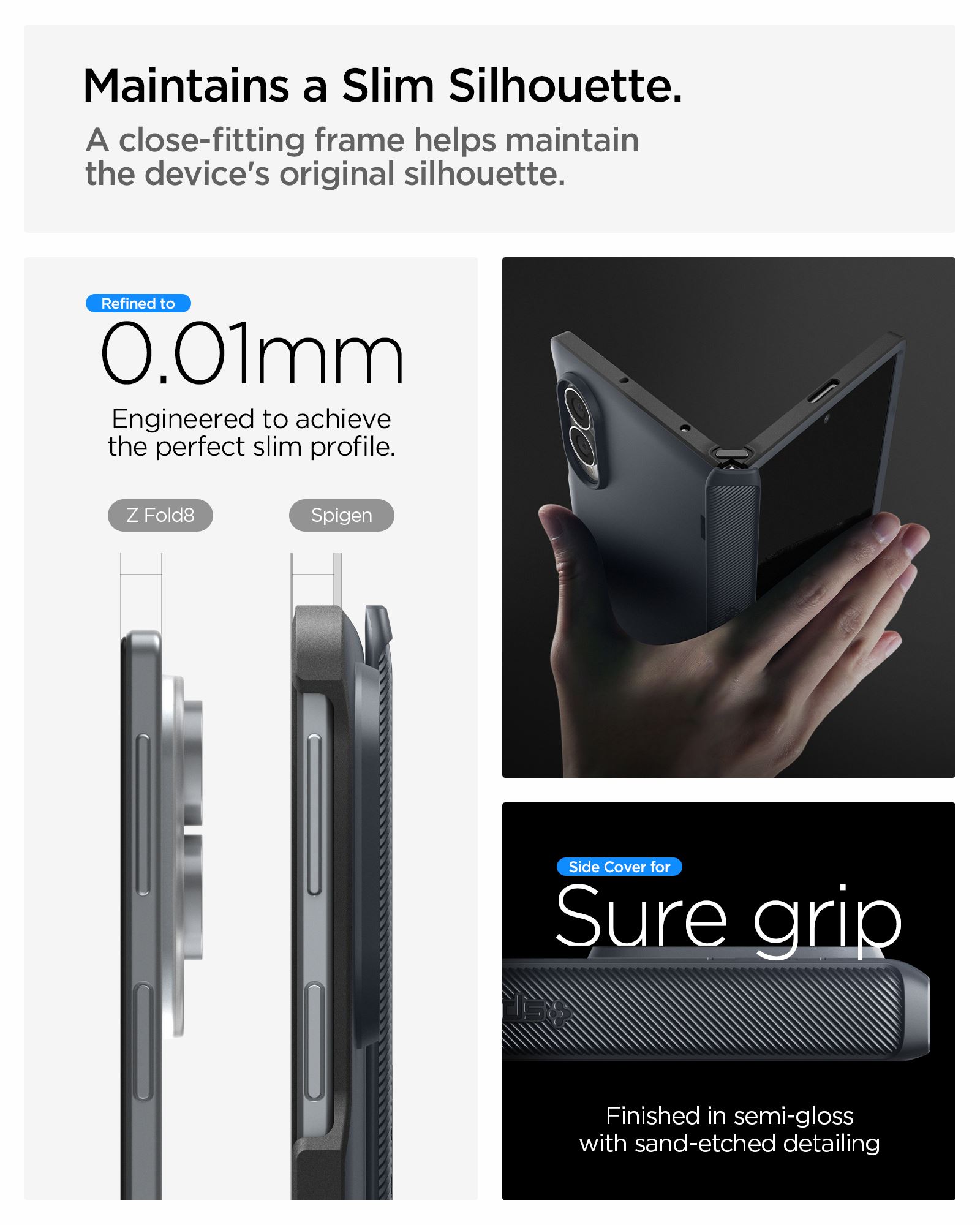 Spigen Slim Armor Pro MagSafe, metal slate - Samsung Galaxy Z Fold8 (17)