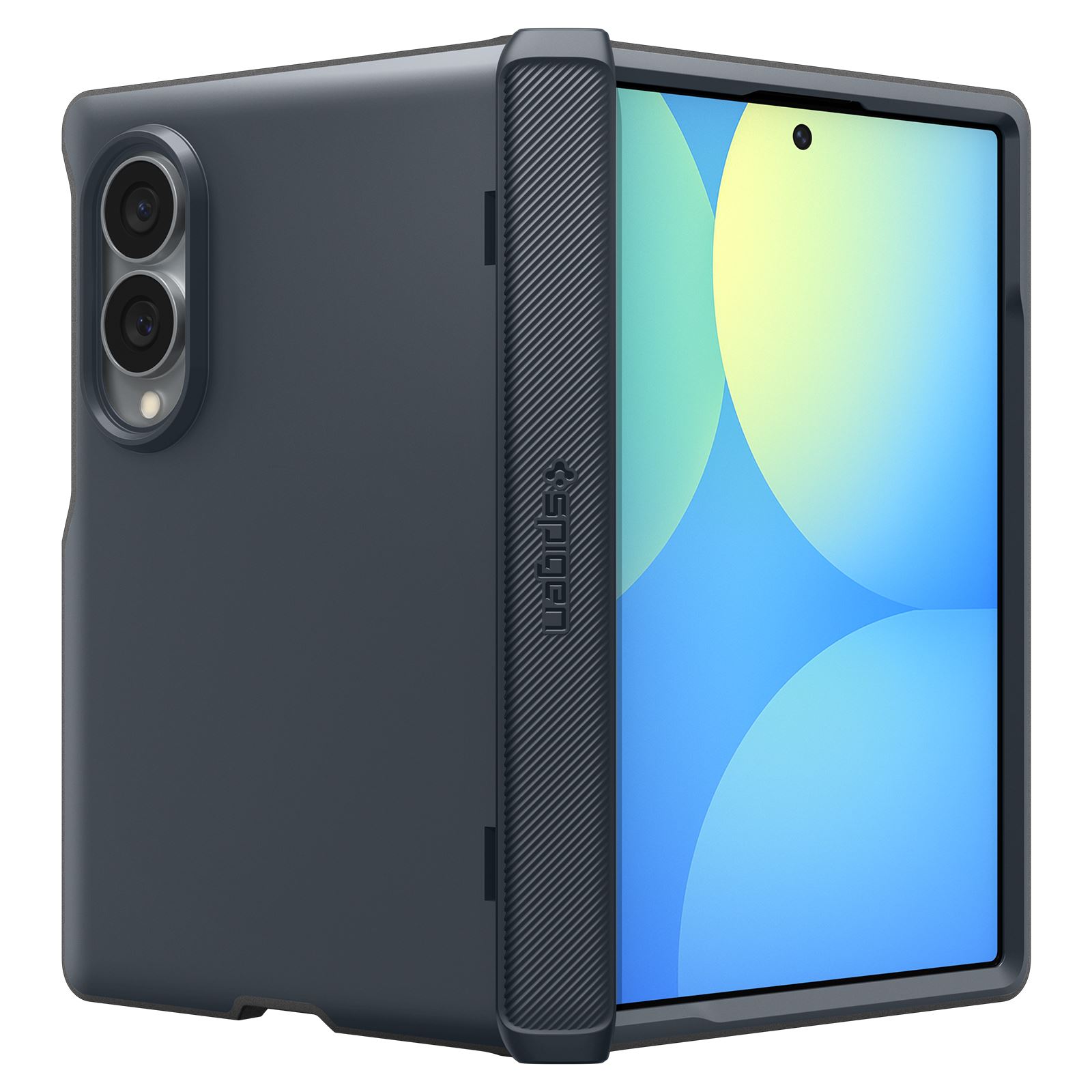 Spigen Slim Armor Pro MagSafe, metal slate - Samsung Galaxy Z Fold8 (2)