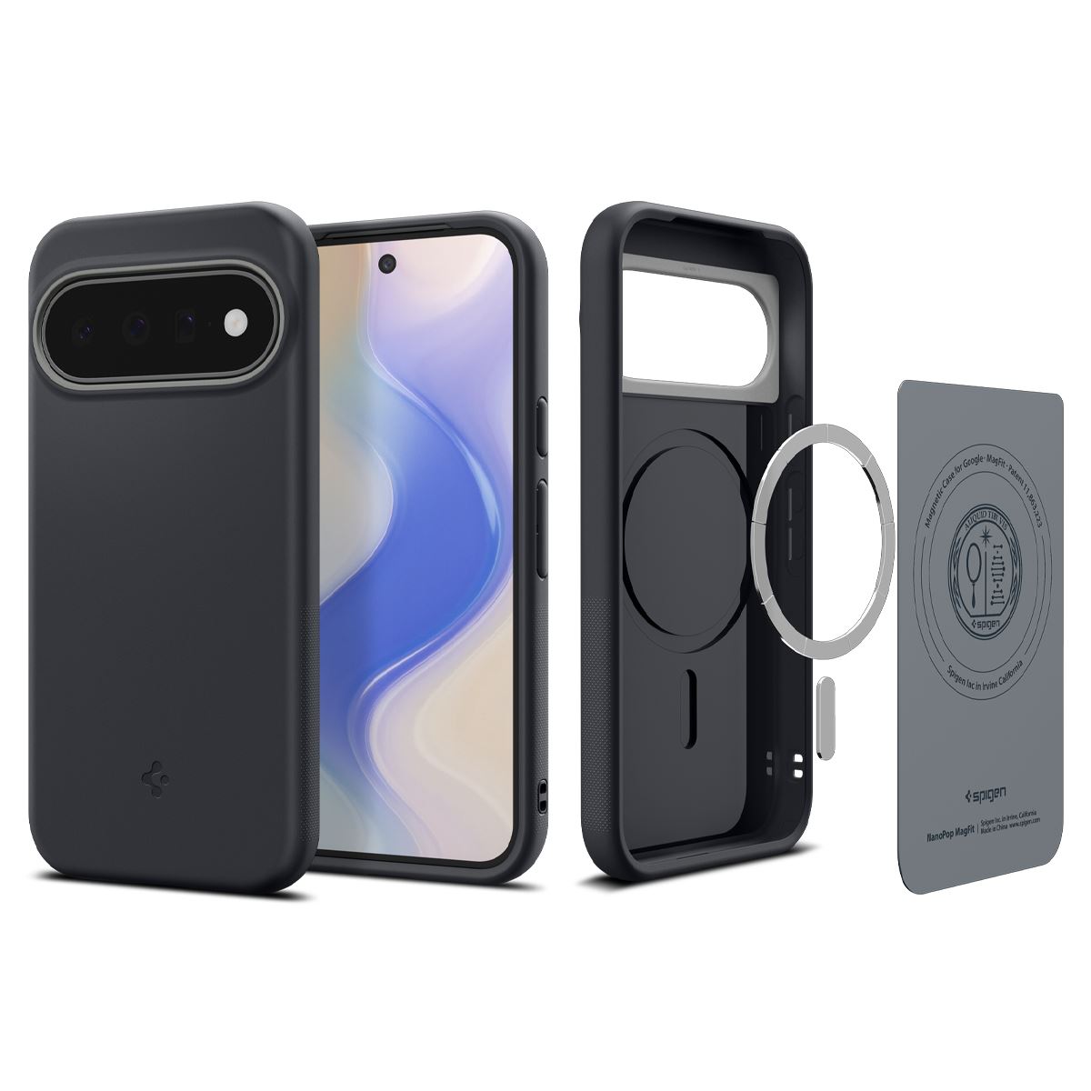 Spigen Nano Pop MagSafe, black sesame - Google Pixel 11 (3)