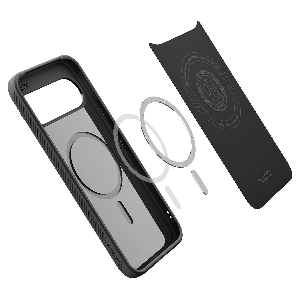 Spigen Liquid Air MagSafe, matte black - Google Pixel 10 Pro/Pixel 10 (7)