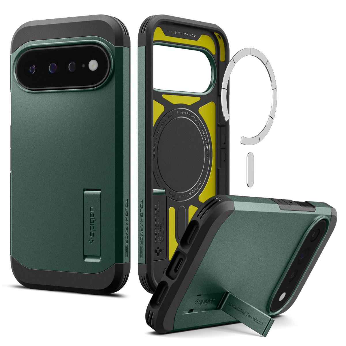 Spigen Tough Armor MagSafe, abyss green - Google Pixel 11 Pro XL (2)