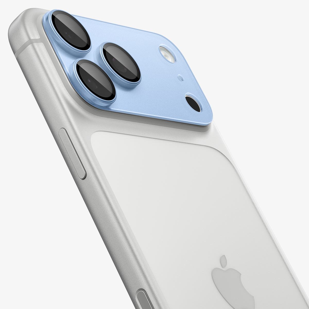 Spigen Glass tR EZ Fit Optik Pro XL 1 Pack, light blue - iPhone 18 Pro (4)