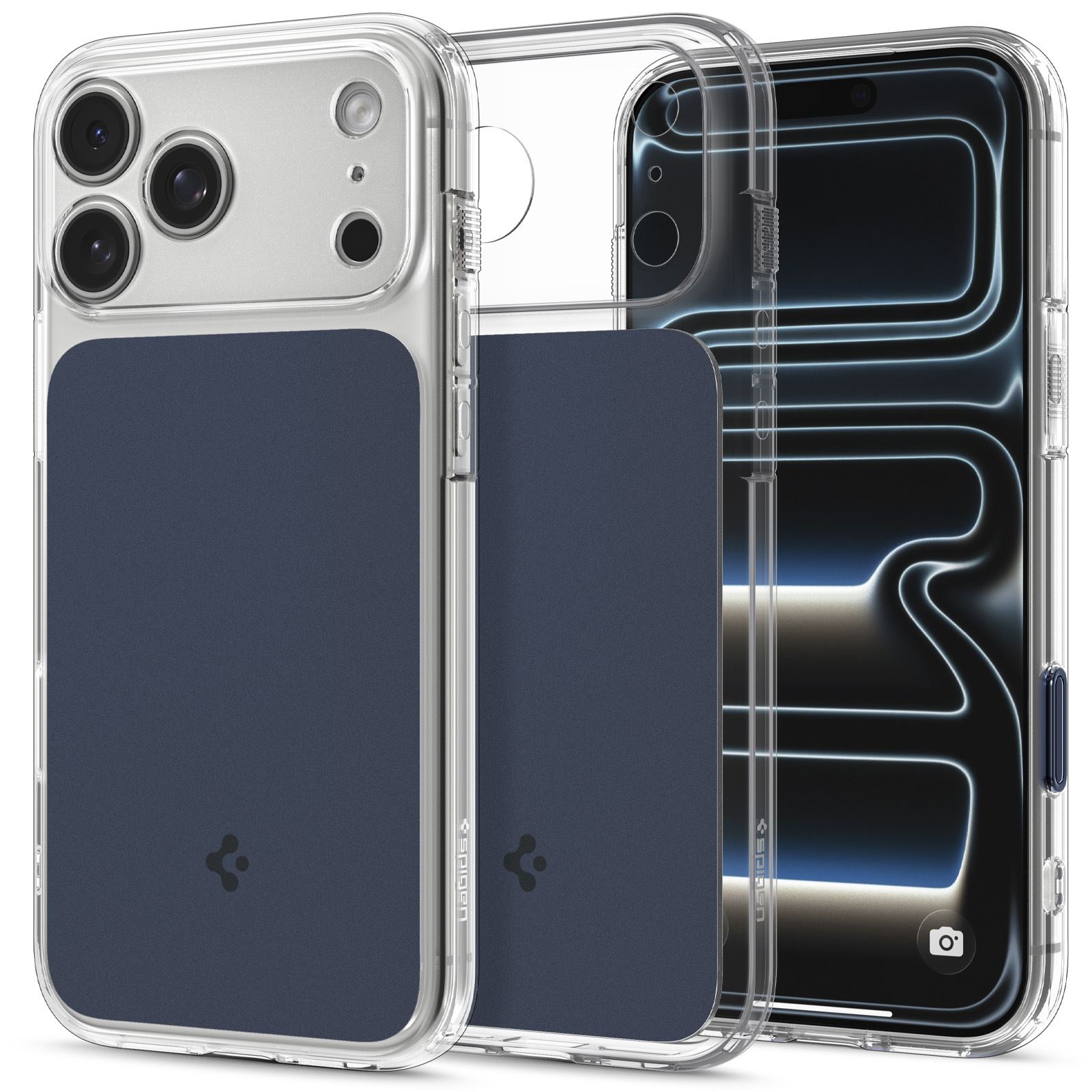 Spigen Ultra Hybrid T MagSafe, matte blue - iPhone 18 Pro Max/17 Pro Max (1)