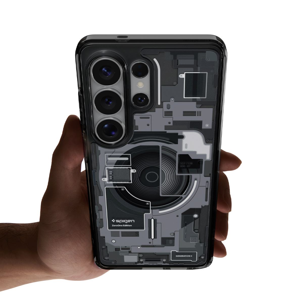 Spigen Ultra Hybrid MagSafe, zero one black - Samsung Galaxy S26 Ultra (11)