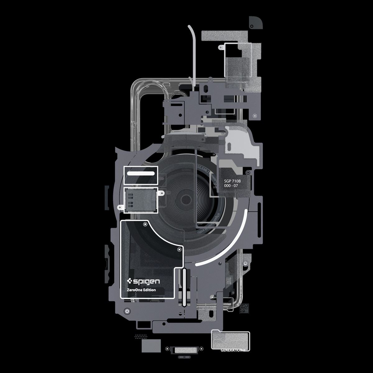 Spigen Ultra Hybrid MagSafe, zero one black - Samsung Galaxy S26 Ultra (13)