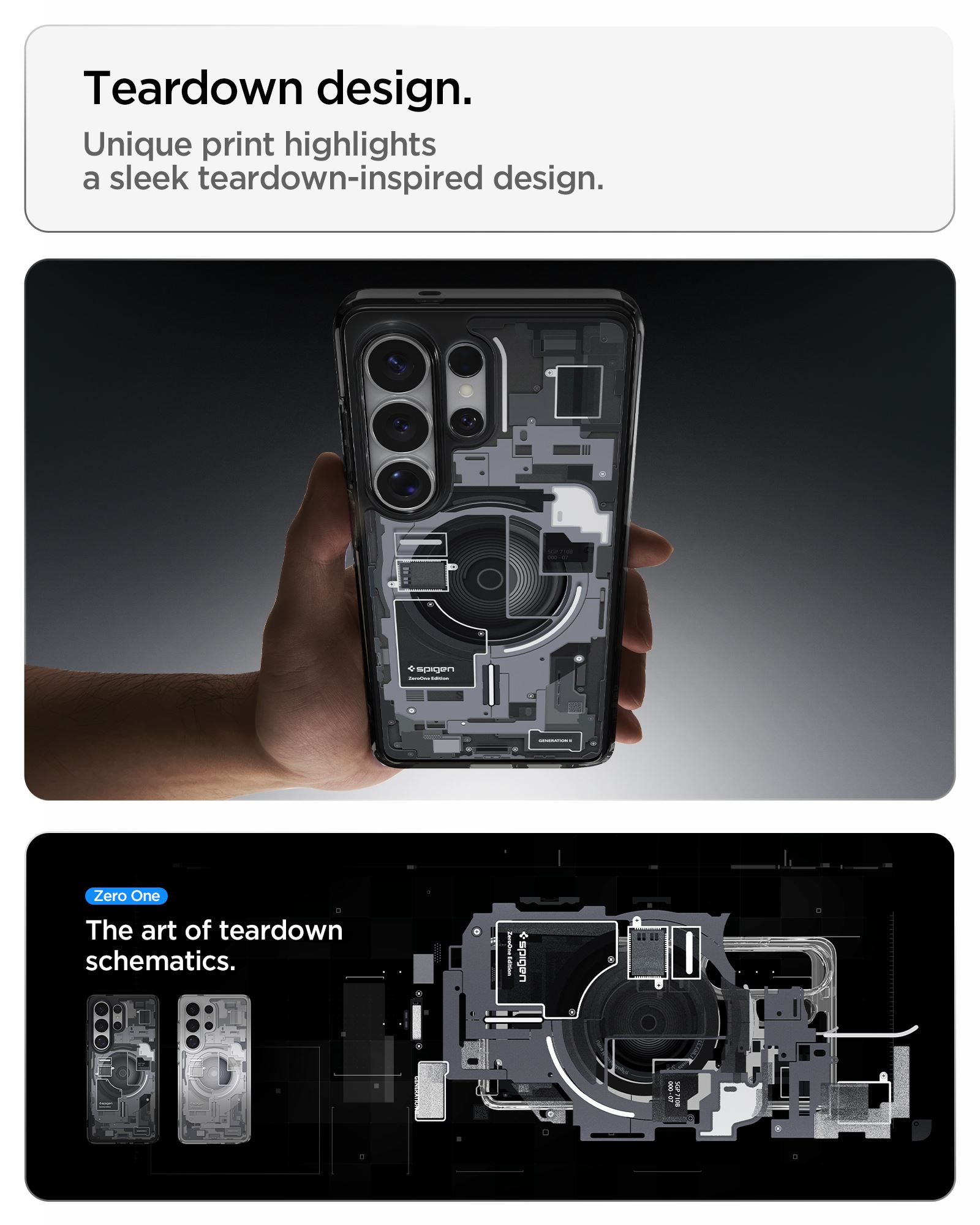 Spigen Ultra Hybrid MagSafe, zero one black - Samsung Galaxy S26 Ultra (17)