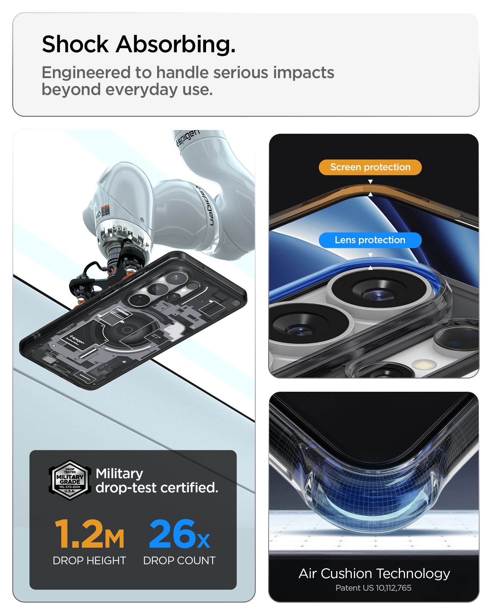 Spigen Ultra Hybrid MagSafe, zero one black - Samsung Galaxy S26 Ultra (20)