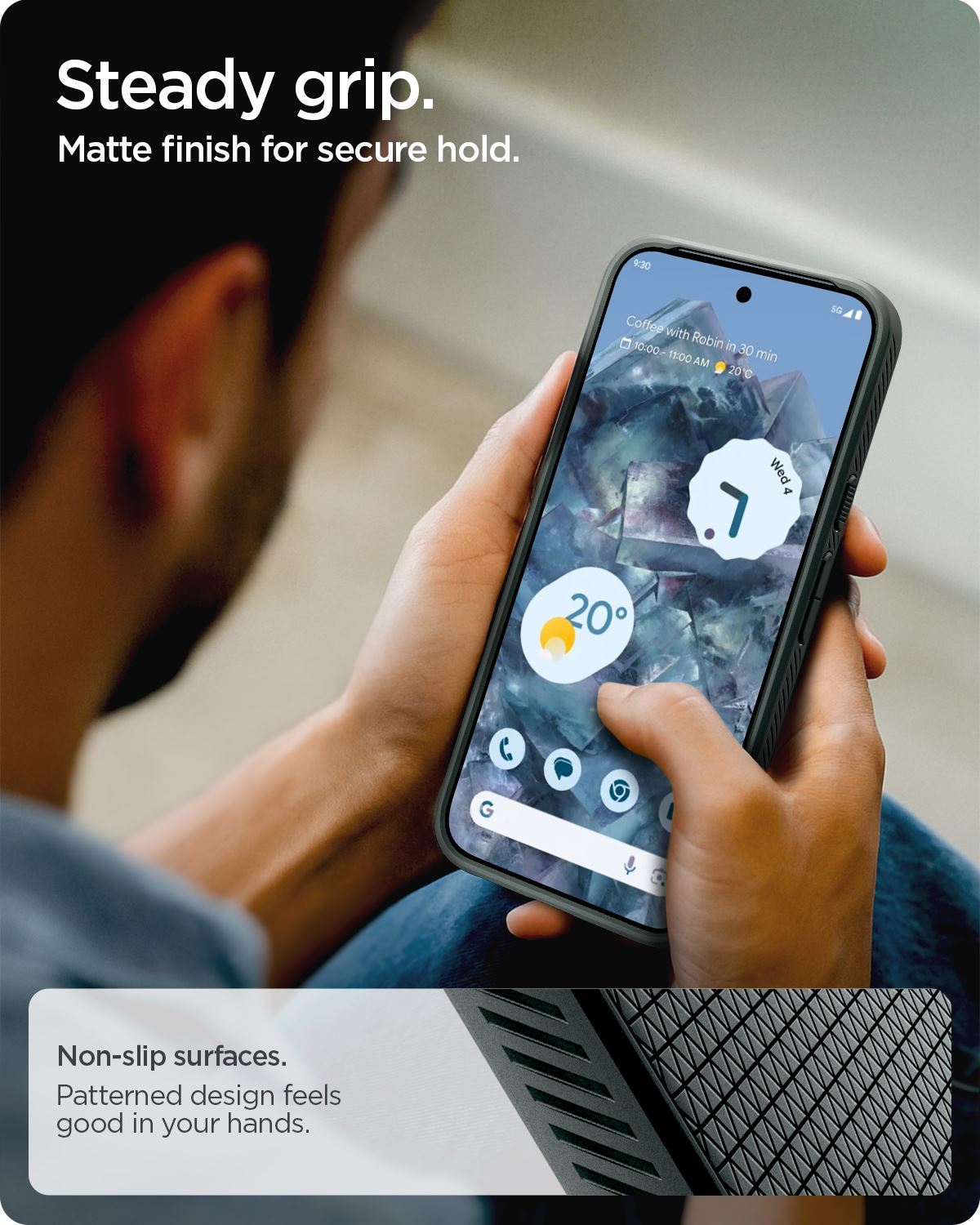 Spigen Liquid Air MagSafe abyss green - Google Pixel 10 Pro/Pixel 10 (15)