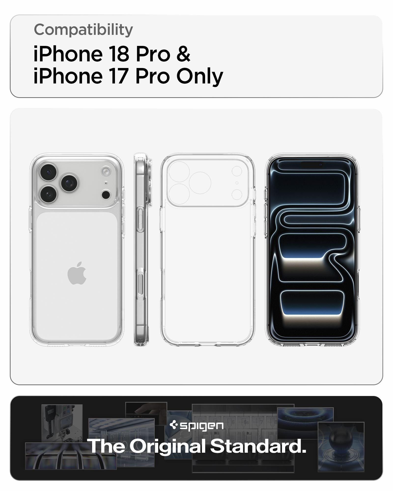Spigen Ultra Hybrid, crystal clear - iPhone 18 Pro/17 Pro (17)