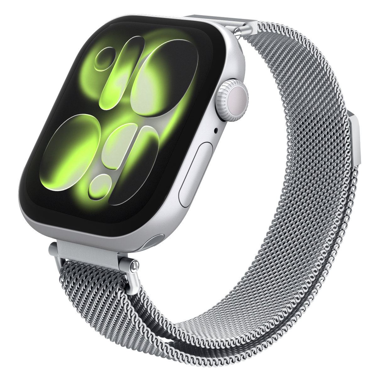Spigen Metal Band, silver - Apple Watch 42mm/41mm/40mm (2)