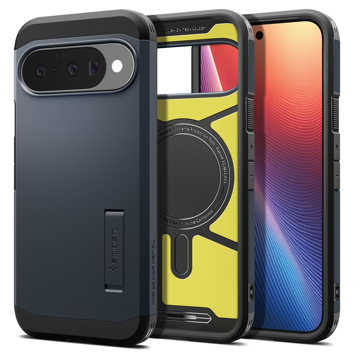 Spigen Tough Armor MagSafe, metal slate - Google Pixel 10 Pro/Pixel 10 (17)