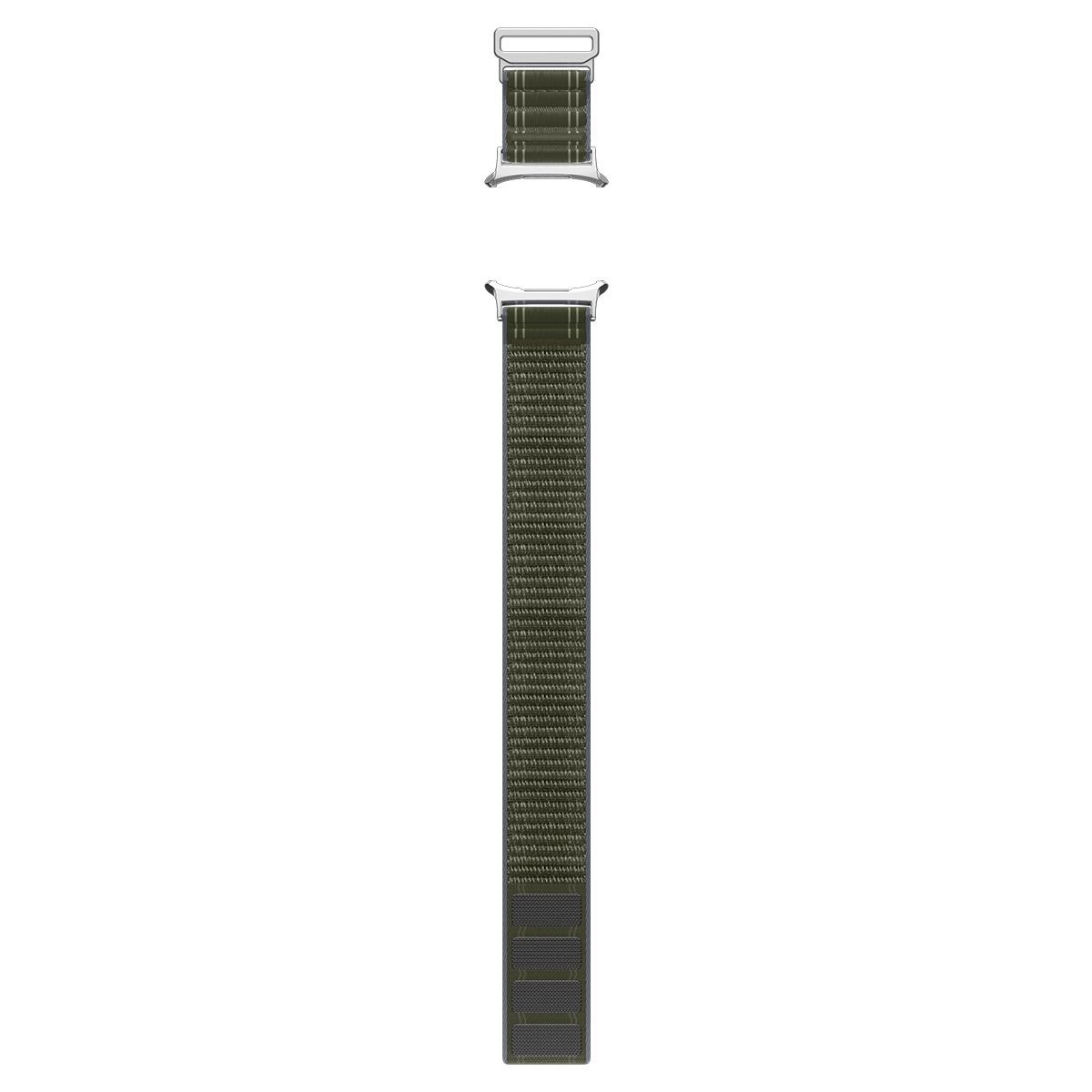 Spigen Fabric Band (hook-and-loop), green - Samsung Galaxy Watch Ultra 47mm (6)