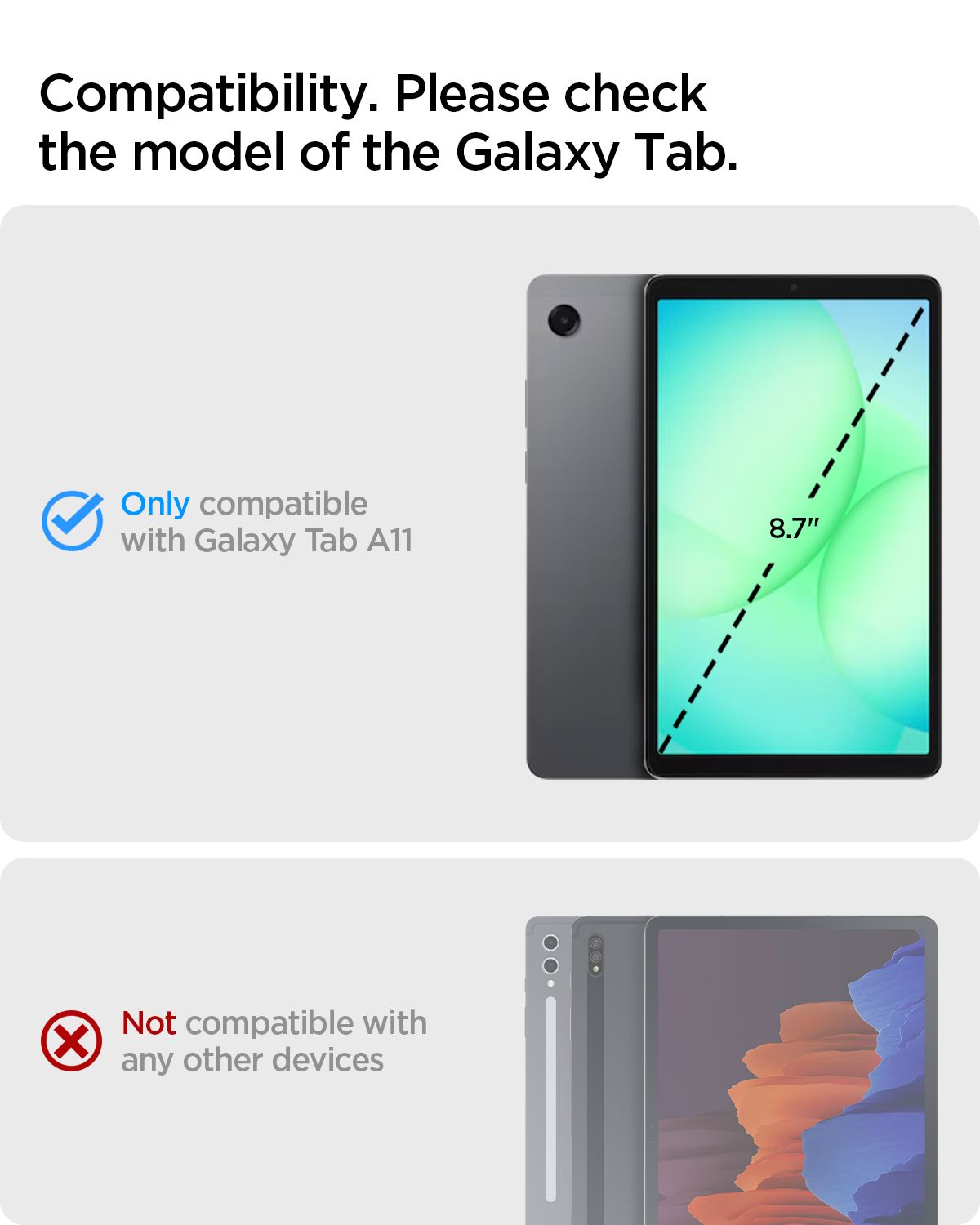 Spigen Rugged Armor, matte black - Samsung Galaxy Tab A11 (2025) (10)