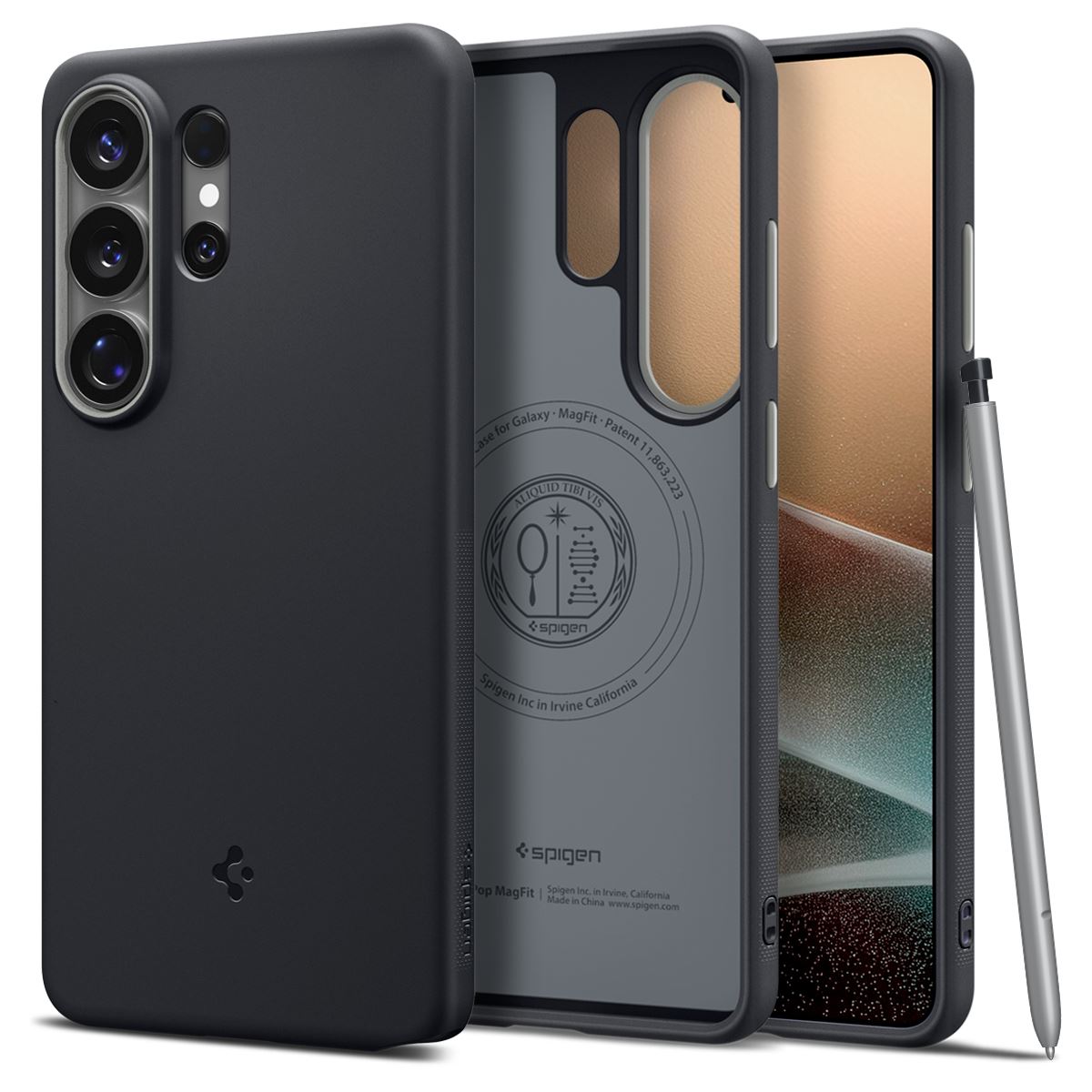 Spigen Nano Pop MagSafe, black sesame - Samsung Galaxy S26 Ultra (2)