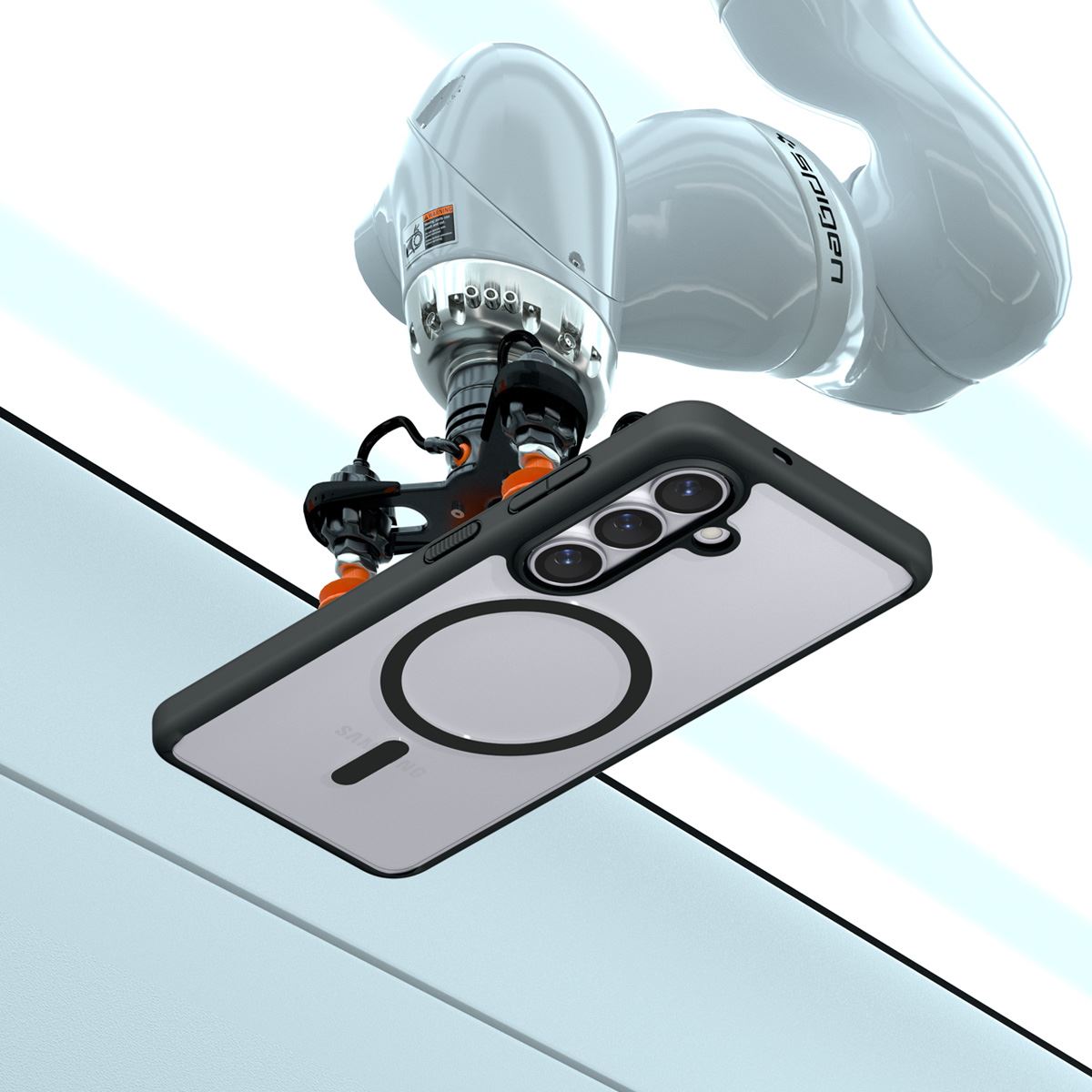 Spigen Ultra Hybrid MagSafe, matte black - Samsung Galaxy S26+ (8)