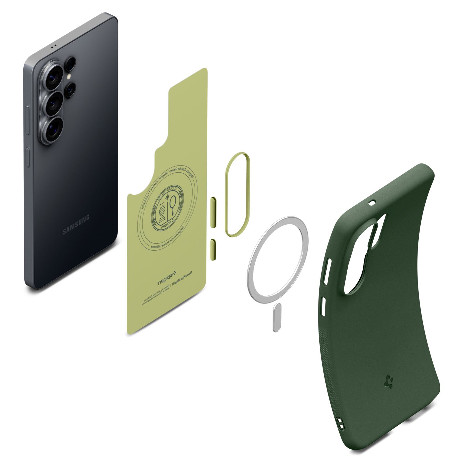 Spigen Nano Pop MagSafe, avo green - Samsung Galaxy S26 Ultra (10)