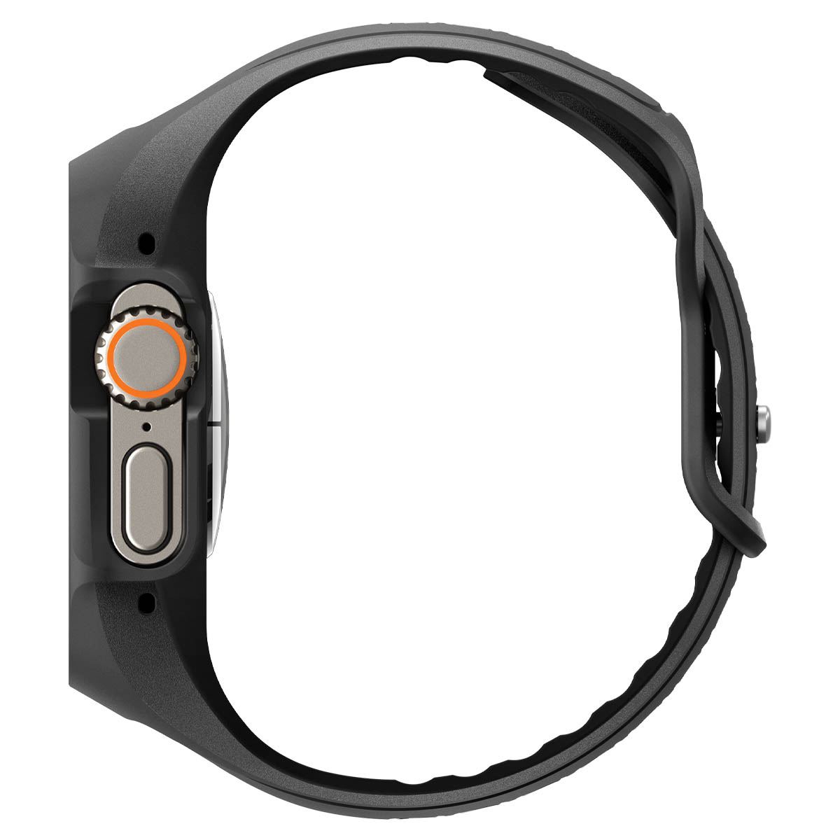 Spigen Liquid Air Pro (w Glass), matte black - Apple Watch Ultra 2026/3/2/1 49mm (6)