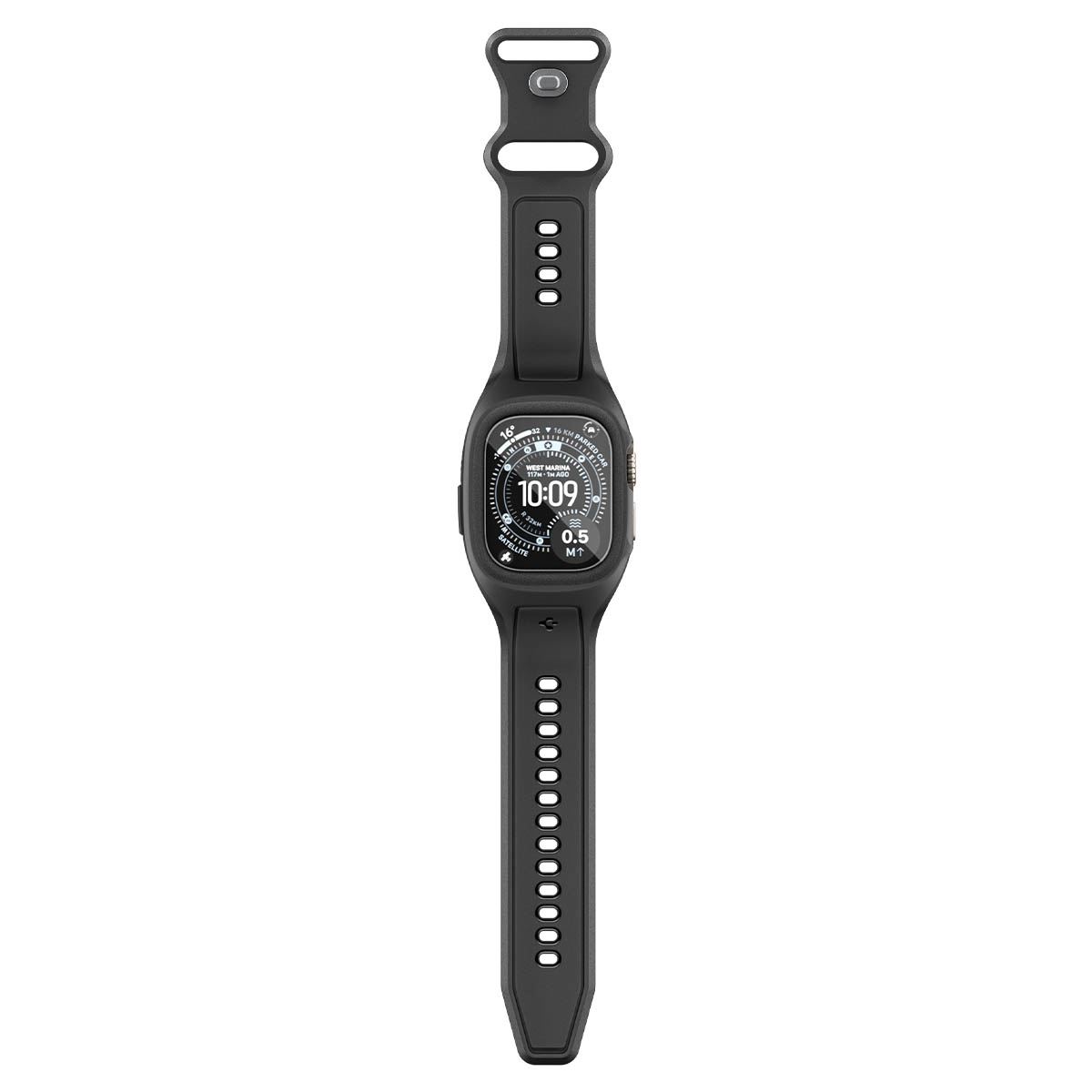 Spigen Liquid Air Pro (w Glass), matte black - Apple Watch Ultra 2026/3/2/1 49mm (8)