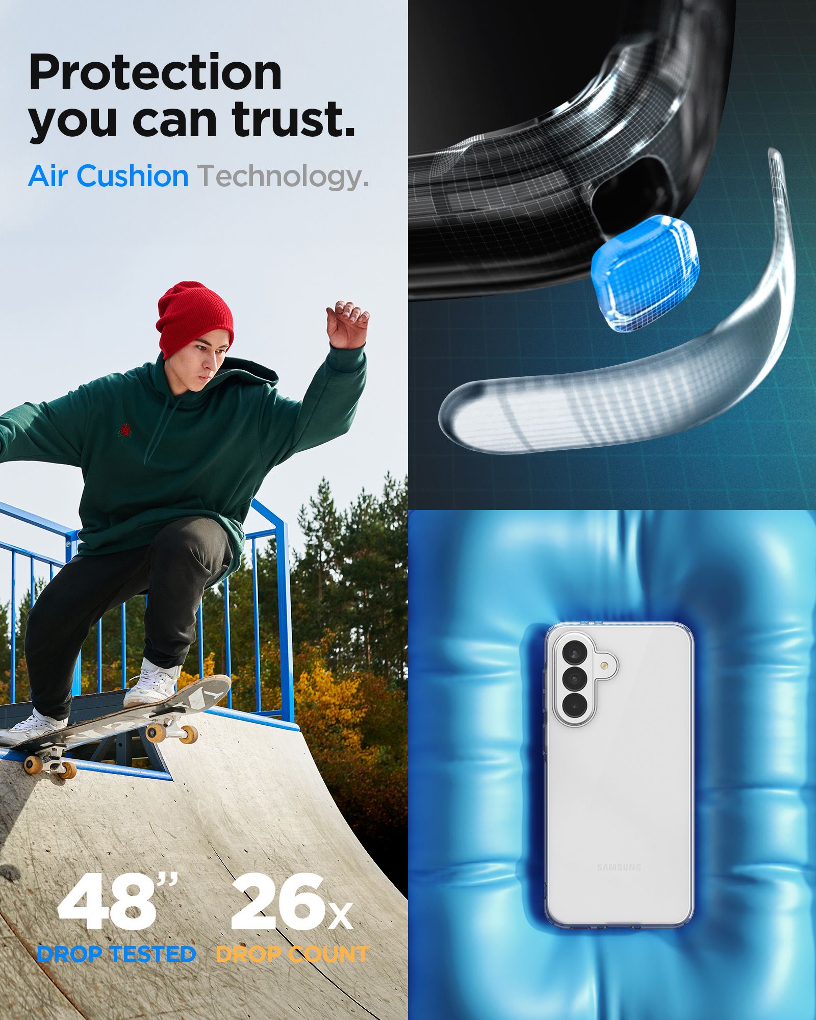 Spigen Liquid Crystal, crystal clear - Samsung Galaxy A37 5G (13)