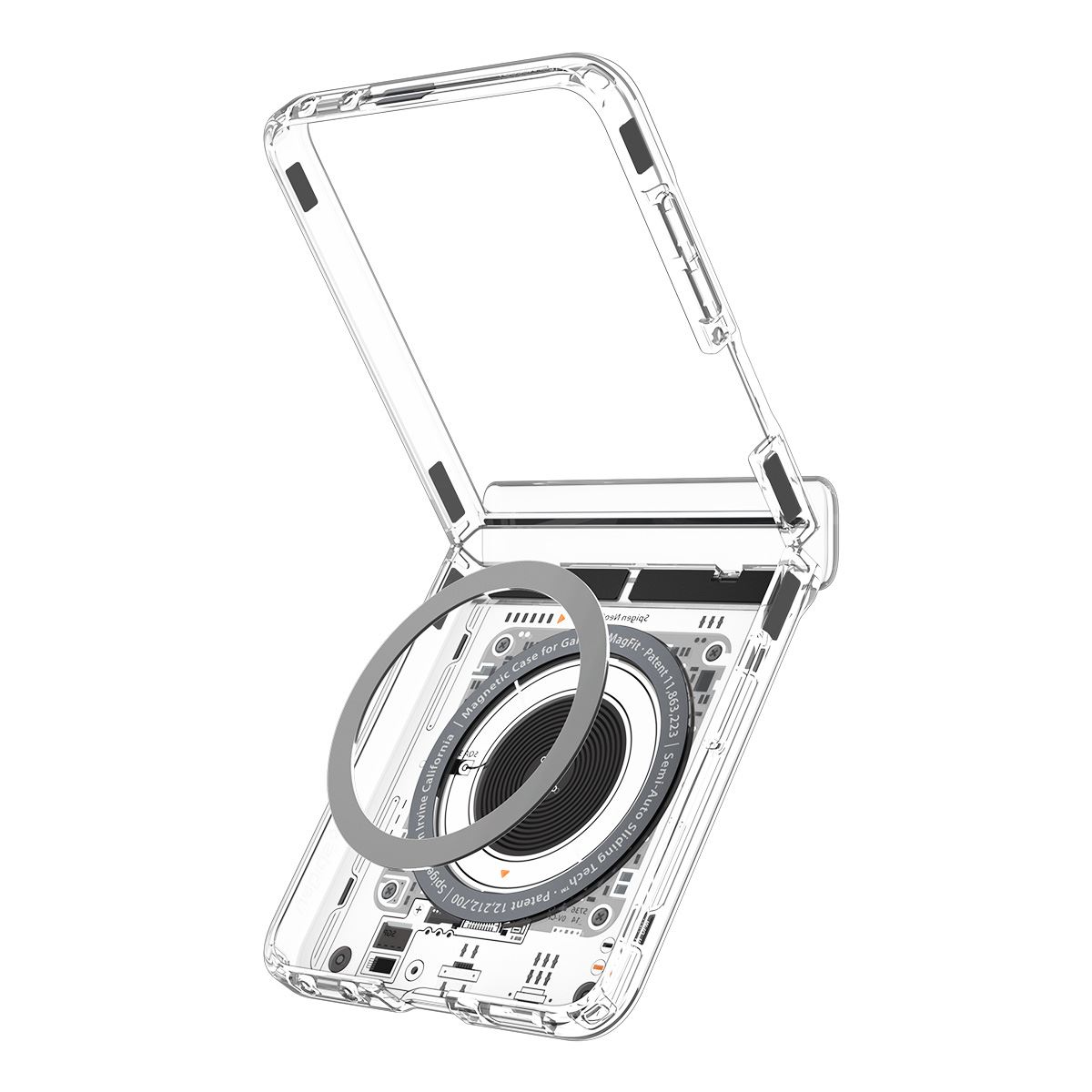Spigen Ultra Hybrid Pro MagSafe, neo one - Samsung Galaxy Z Flip8 (12)