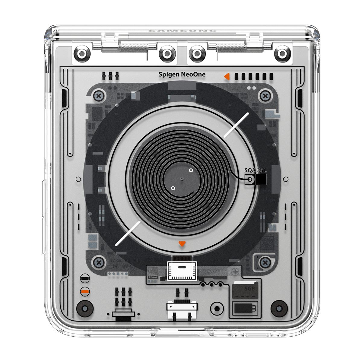 Spigen Ultra Hybrid Pro MagSafe, neo one - Samsung Galaxy Z Flip8 (6)