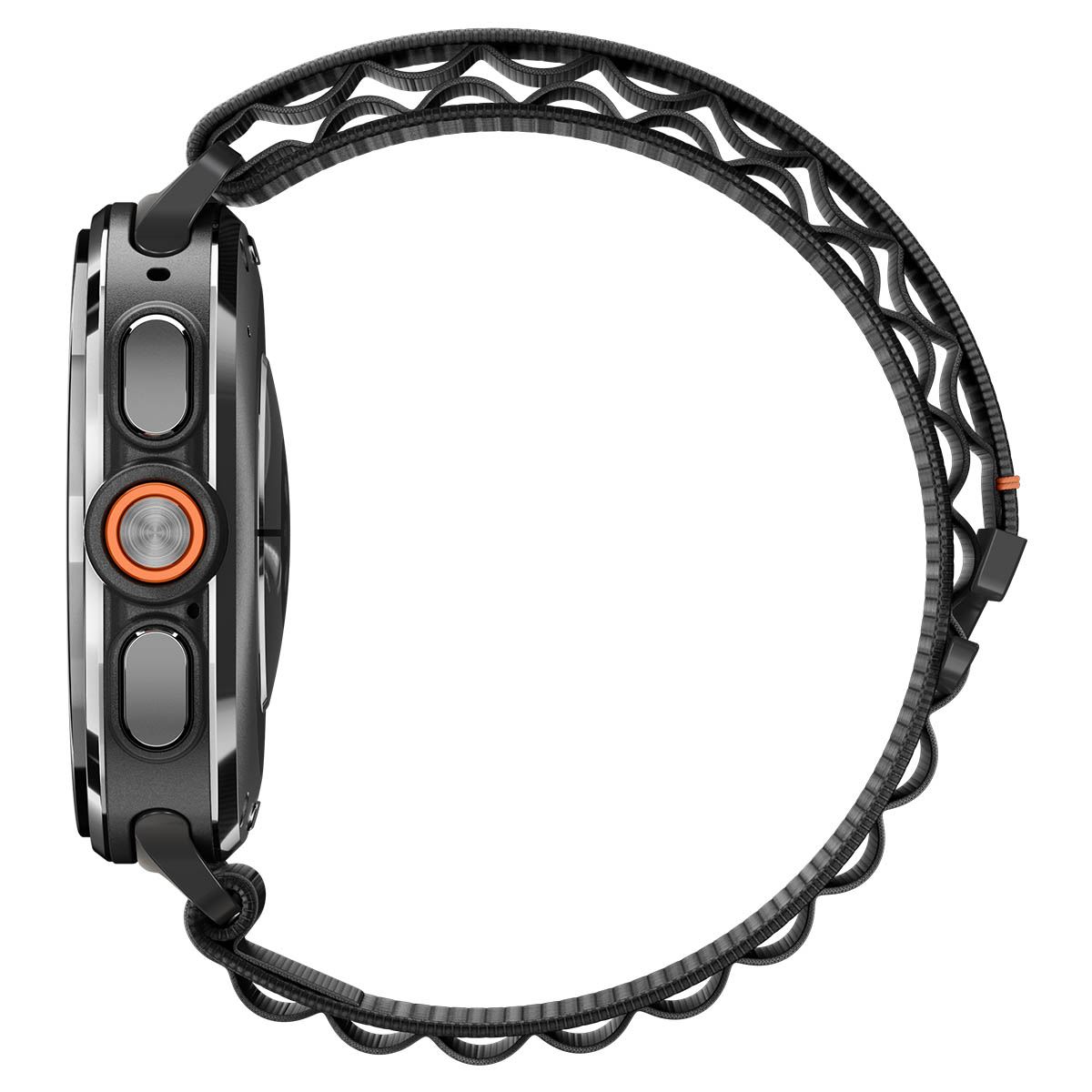 Spigen Fabric Band, black - Samsung Galaxy Watch 9/8 46mm/44mm/40mm (4)