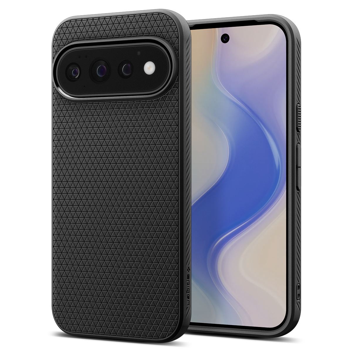 Spigen Liquid Air, matte black - Google Pixel 11 Pro