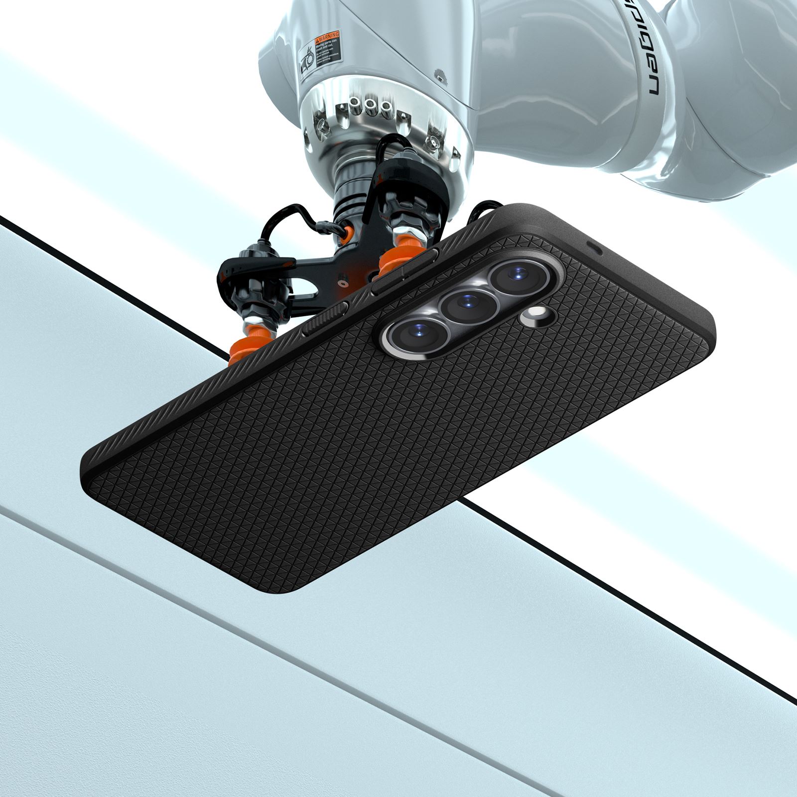 Spigen Liquid Air, matte black - Samsung Galaxy S26+ (10)