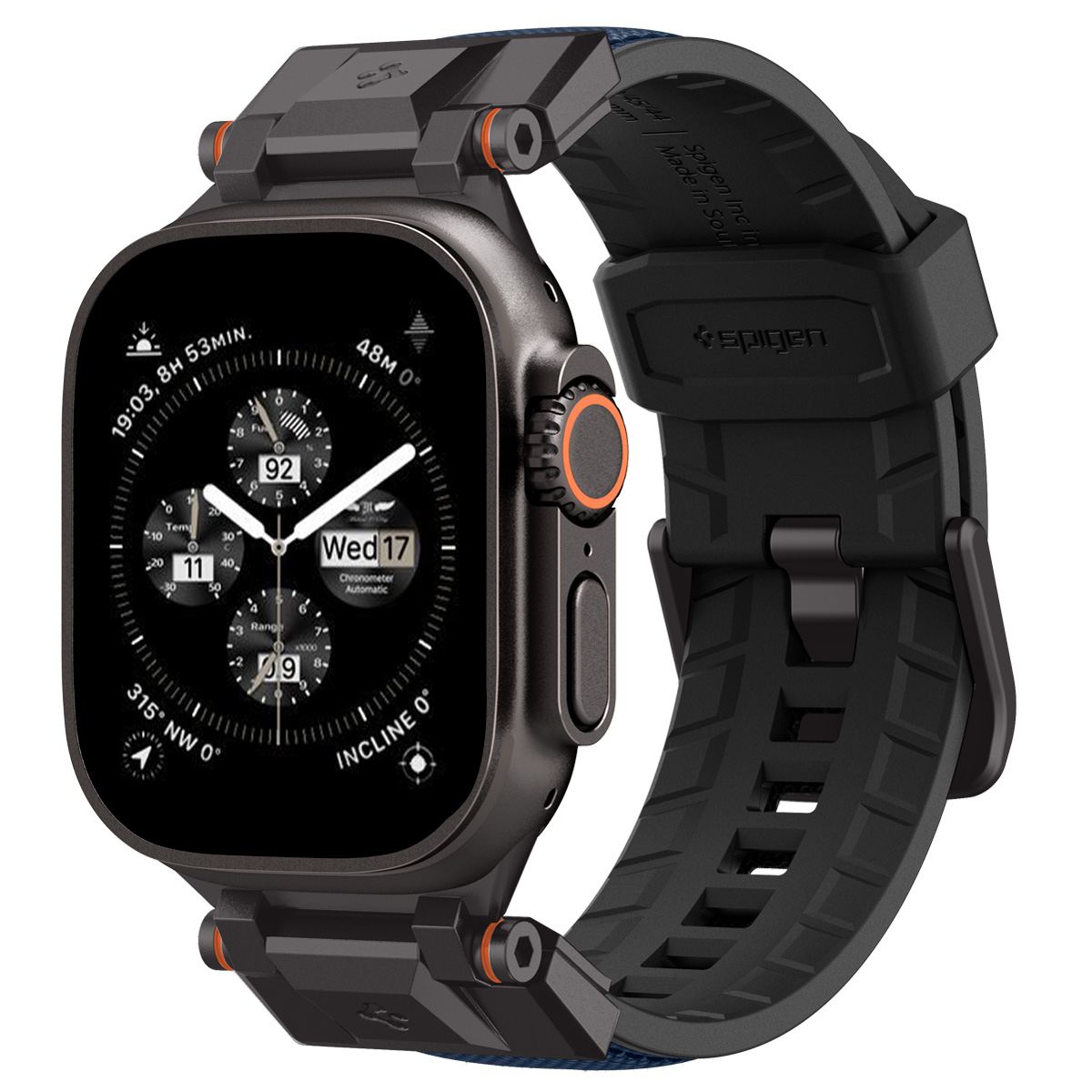 Spigen DuraPro Armor, navy blue - Apple Watch 49mm/46mm/45mm/44mm (1)