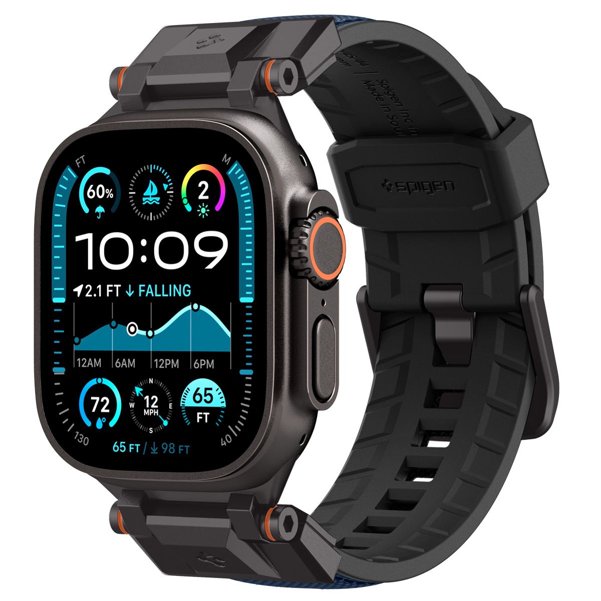 Spigen DuraPro Armor, navy blue - Apple Watch 49mm/46mm/45mm/44mm (15)