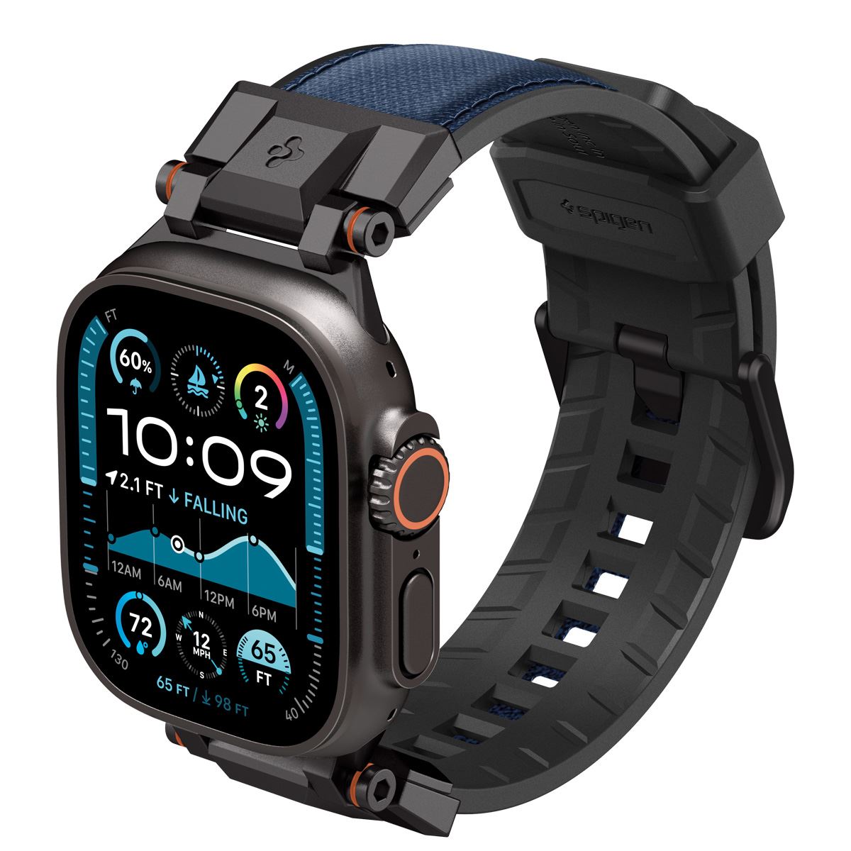 Spigen DuraPro Armor, navy blue - Apple Watch 49mm/46mm/45mm/44mm (7)