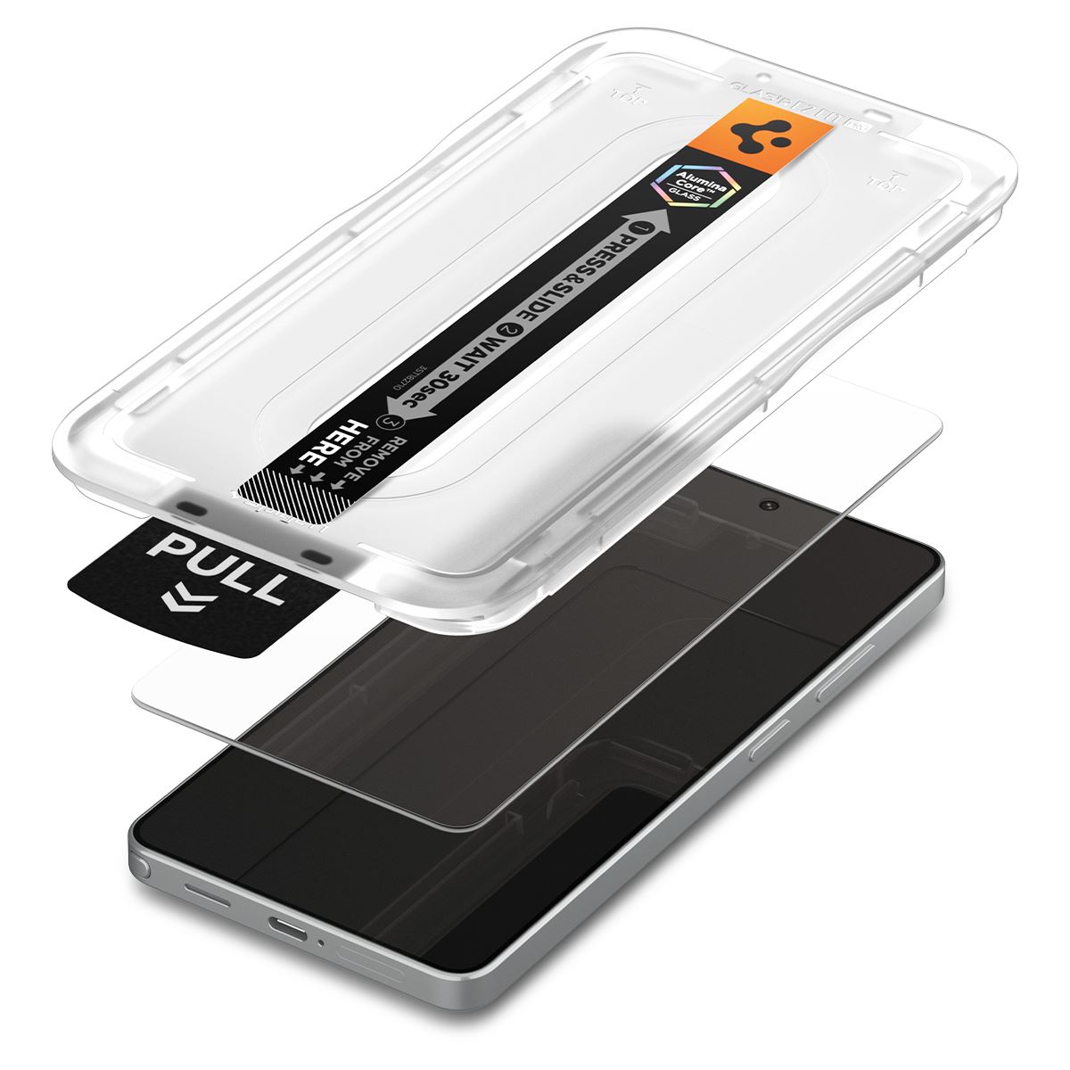 Spigen Glass tR EZ Fit Pro (Anti Reflection) 2 Pack, transparency - Samsung Galaxy S26 Ultra (10)