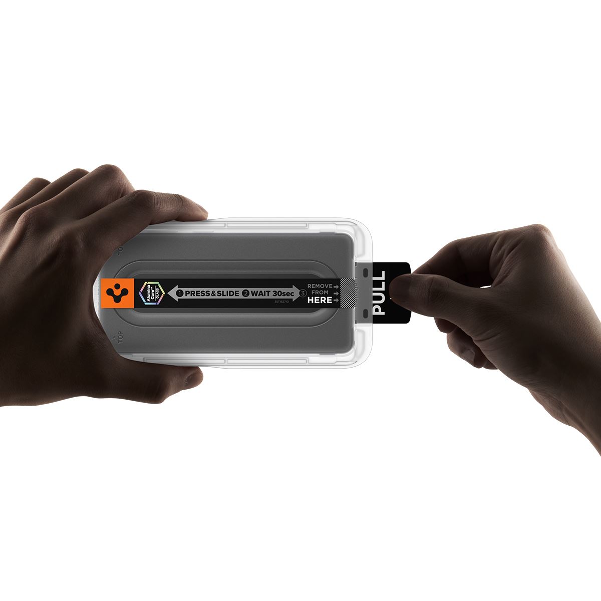 Spigen Glass tR EZ Fit Pro (Anti Reflection) 2 Pack, transparency - Samsung Galaxy S26 Ultra (11)