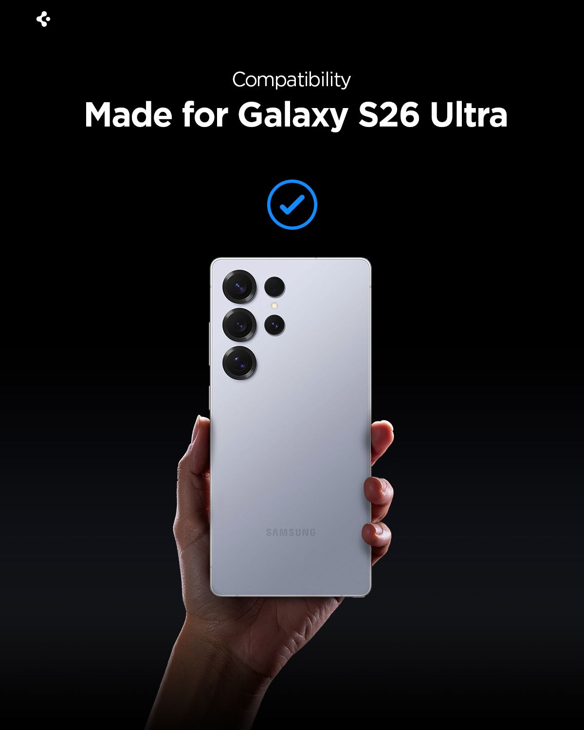 Spigen Glass tR EZ Fit Pro (Anti Reflection) 2 Pack, transparency - Samsung Galaxy S26 Ultra (14)