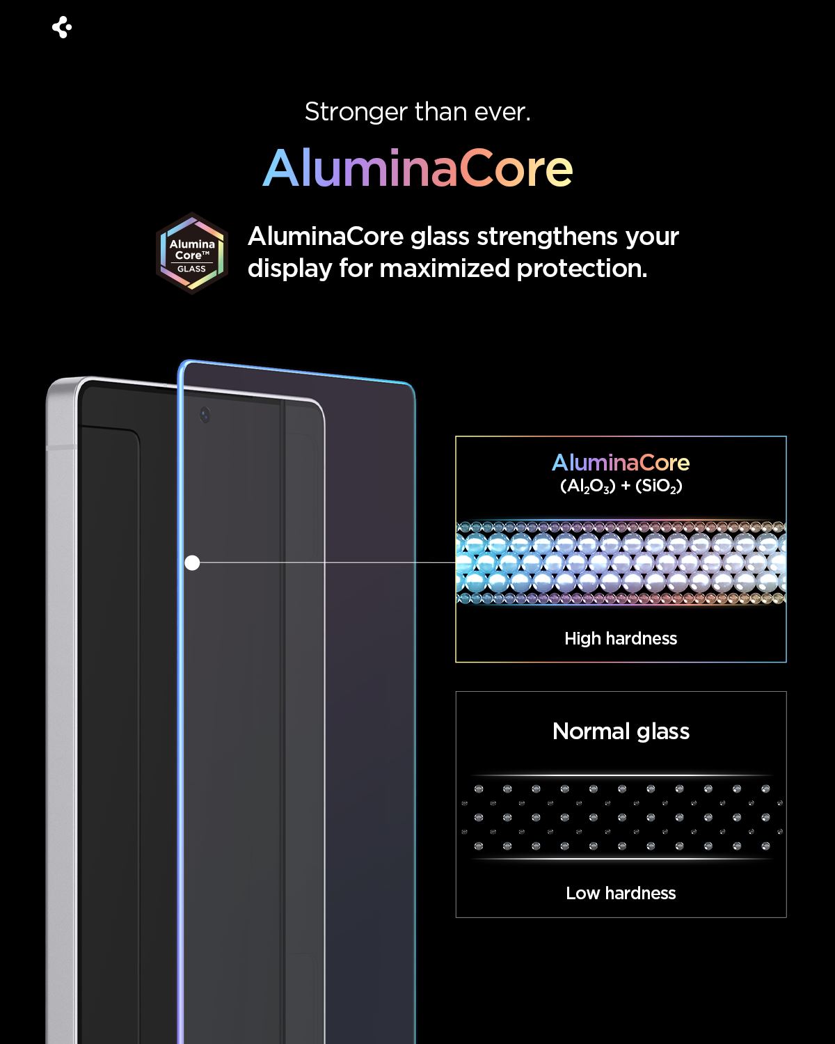 Spigen Glass tR EZ Fit Pro (Anti Reflection) 2 Pack, transparency - Samsung Galaxy S26 Ultra (15)