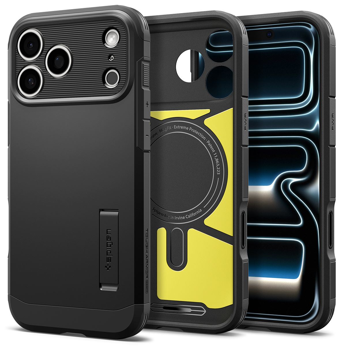 Spigen Tough Armor T MagSafe, black - iPhone 18 Pro/17 Pro (2)